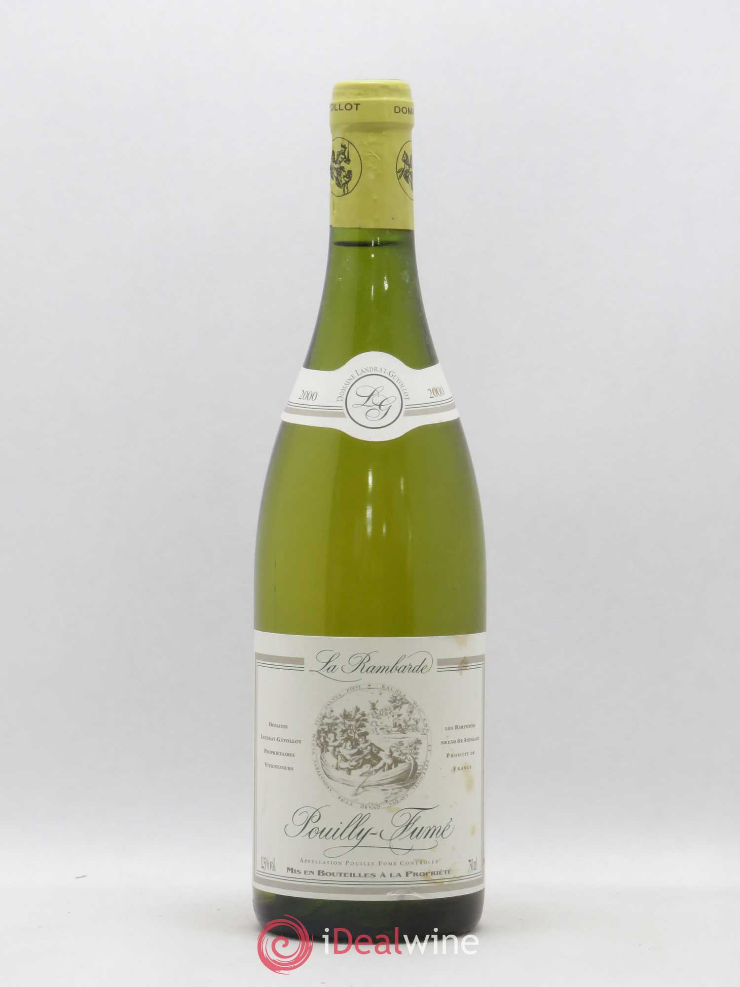 Pouilly-Fumé La Rambarde Domaine Landrat Guyollot 2000 - Posten von 1 Flasche - 0