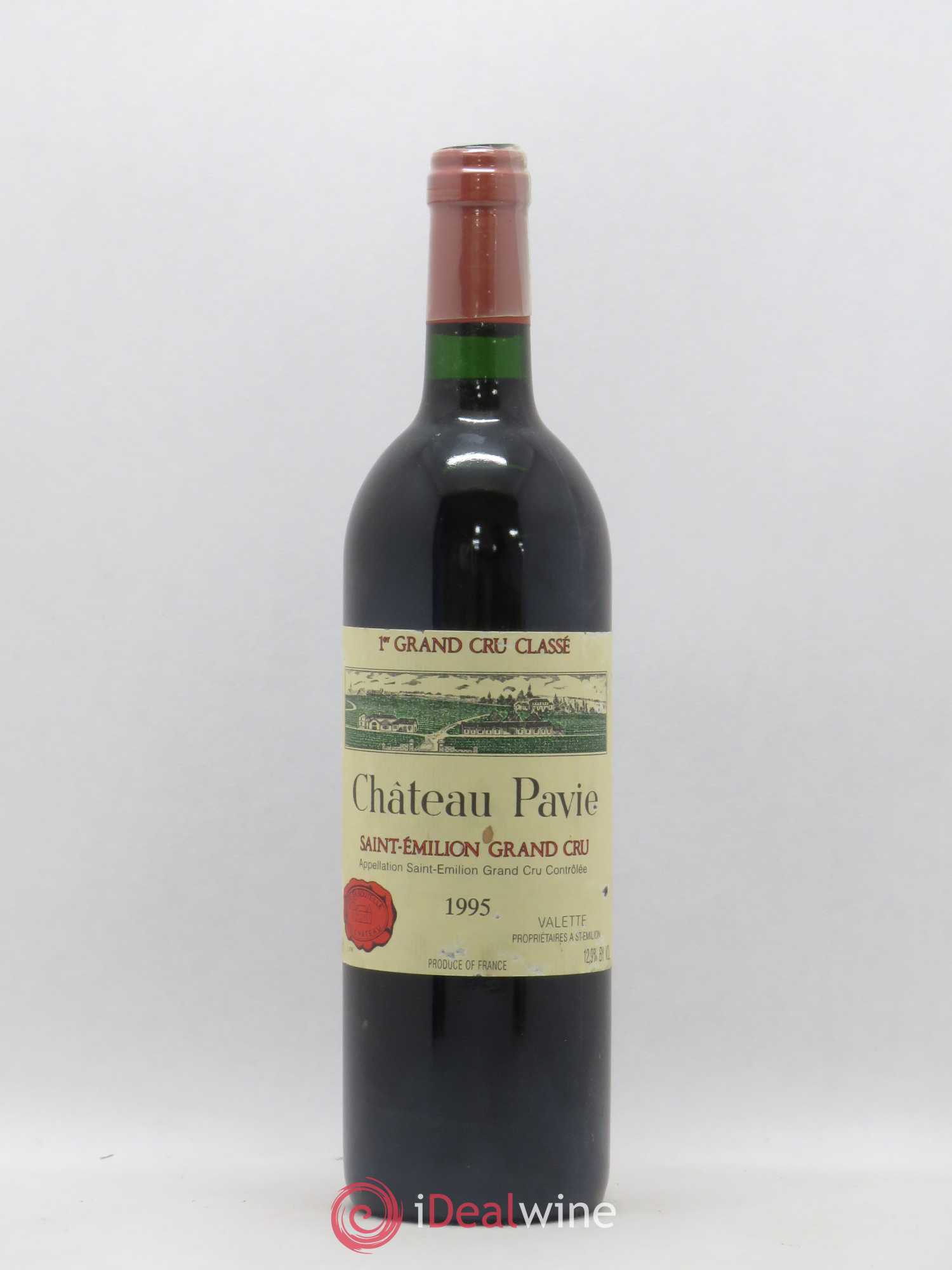 Château Pavie 1er Grand Cru Classé A 1995 - Lot de 1 bouteille - 0