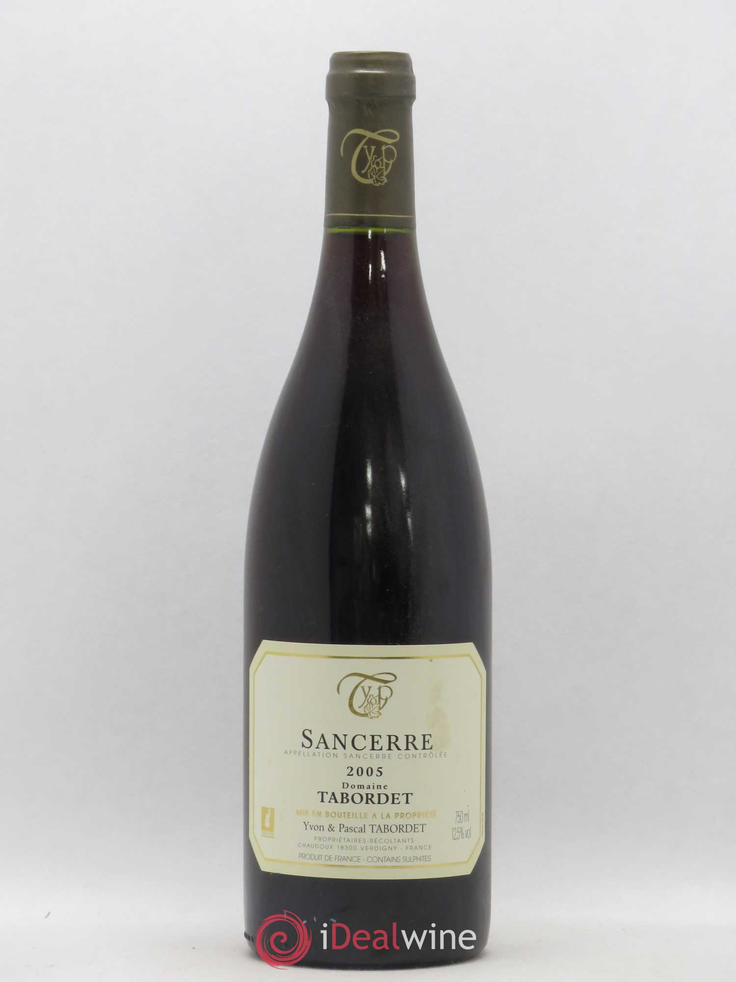 Sancerre Domaine Tabordet 2005 - Posten von 1 Flasche - 0