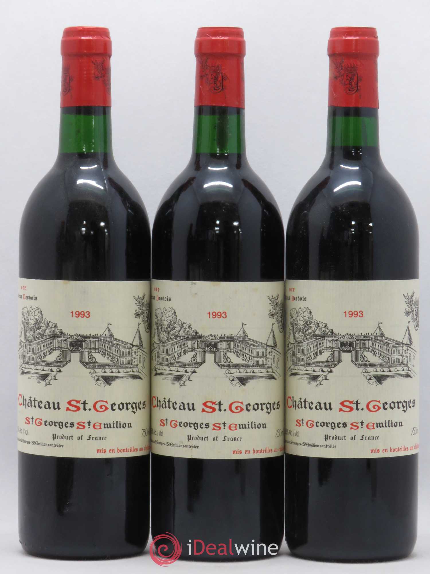 Château Saint-Georges 1993 - Lot de 6 bouteilles - 2