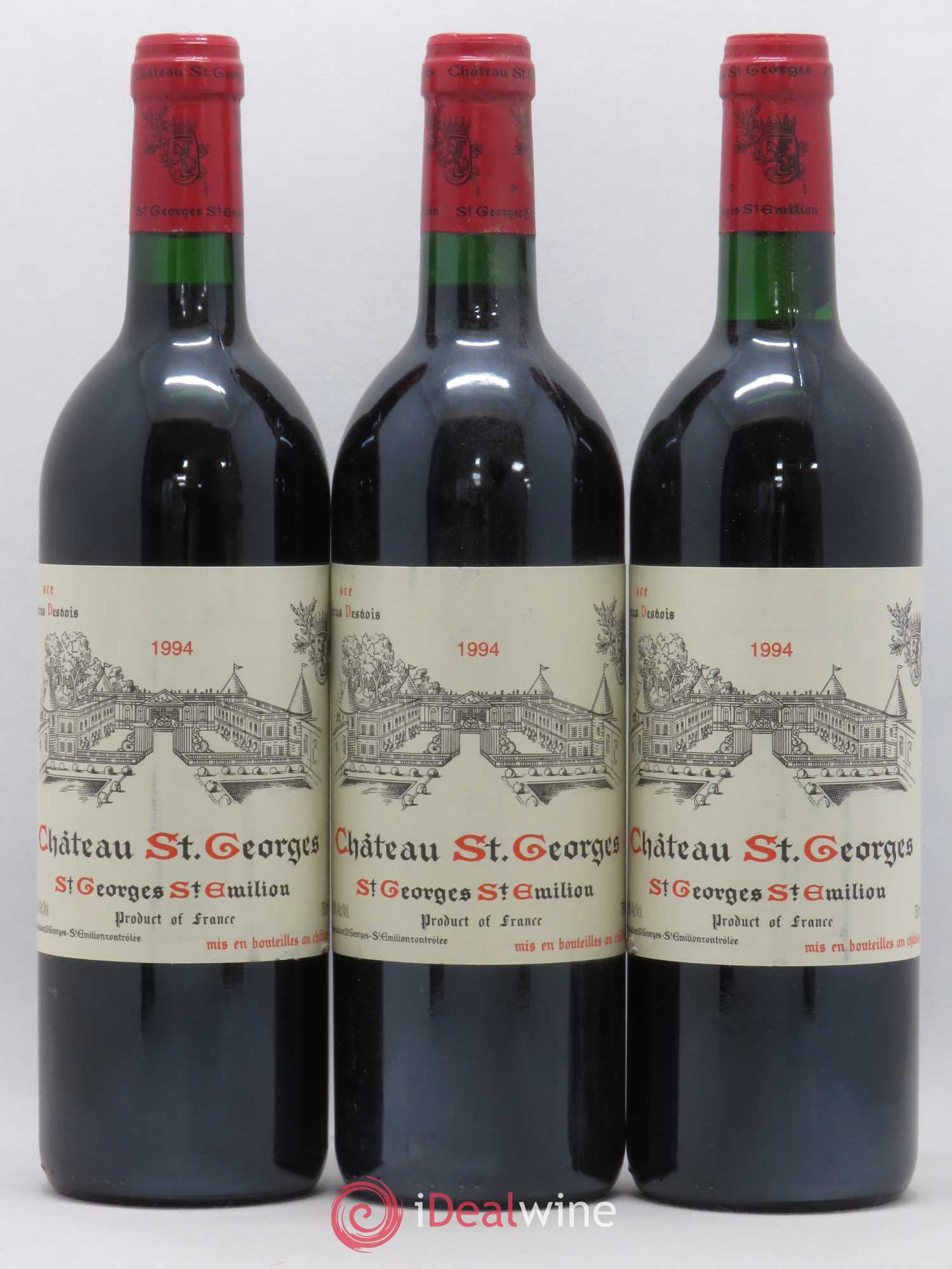 Château Saint-Georges 1994 - Lot de 12 bouteilles - 1