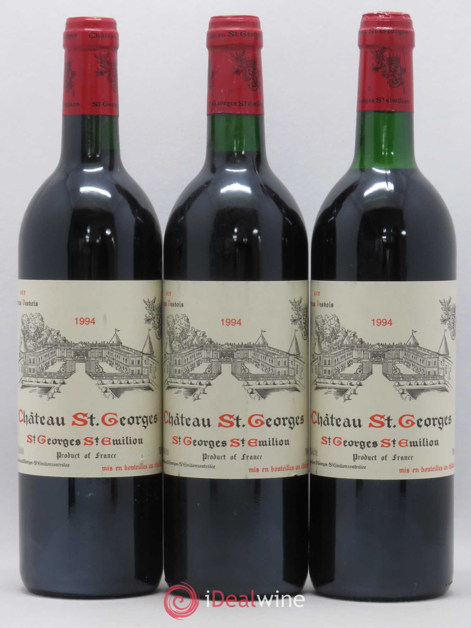 Château Saint-Georges 1994 - Lot de 12 bouteilles - 4