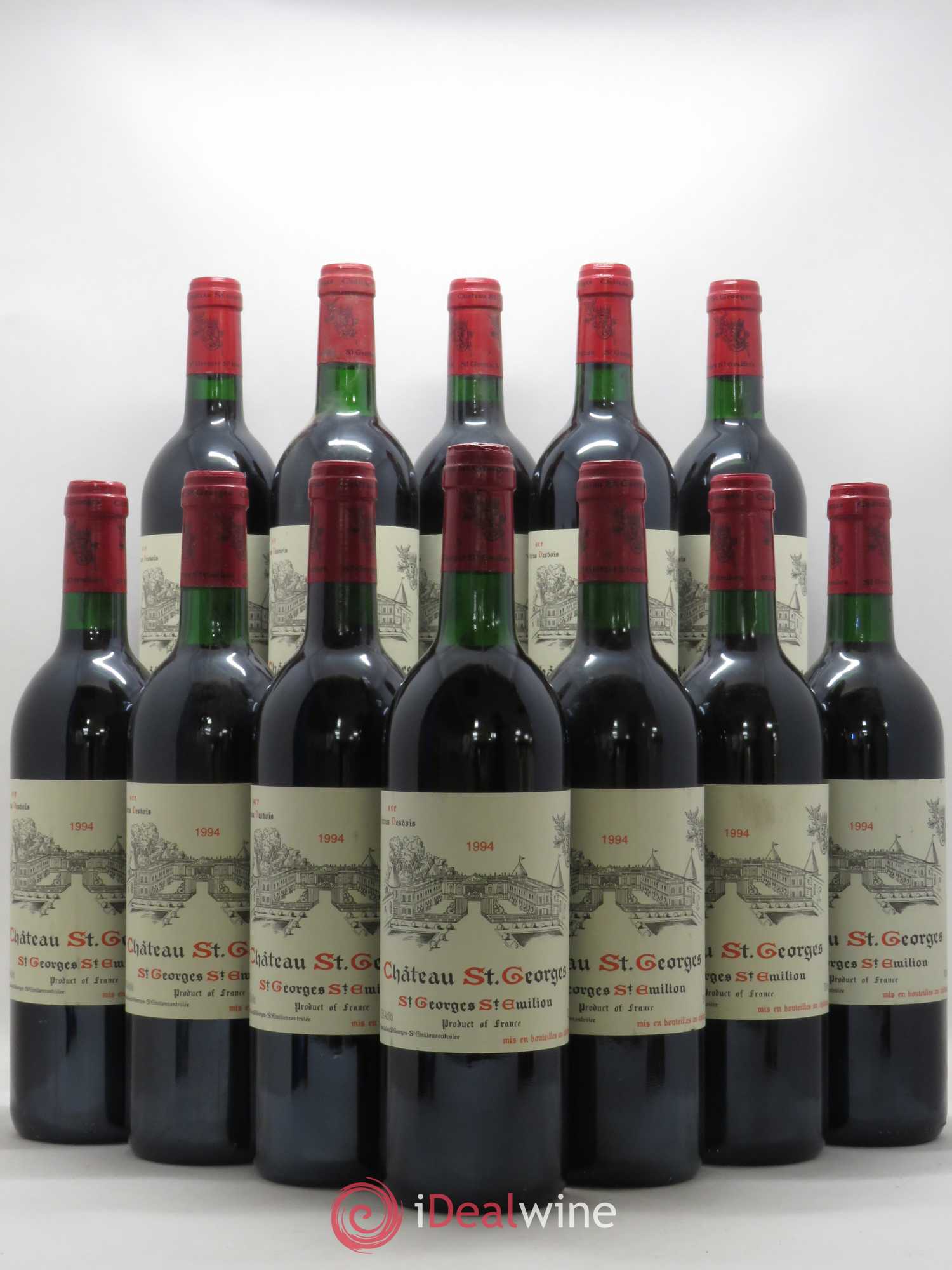 Château Saint-Georges 1994 - Lot de 12 bouteilles - 0