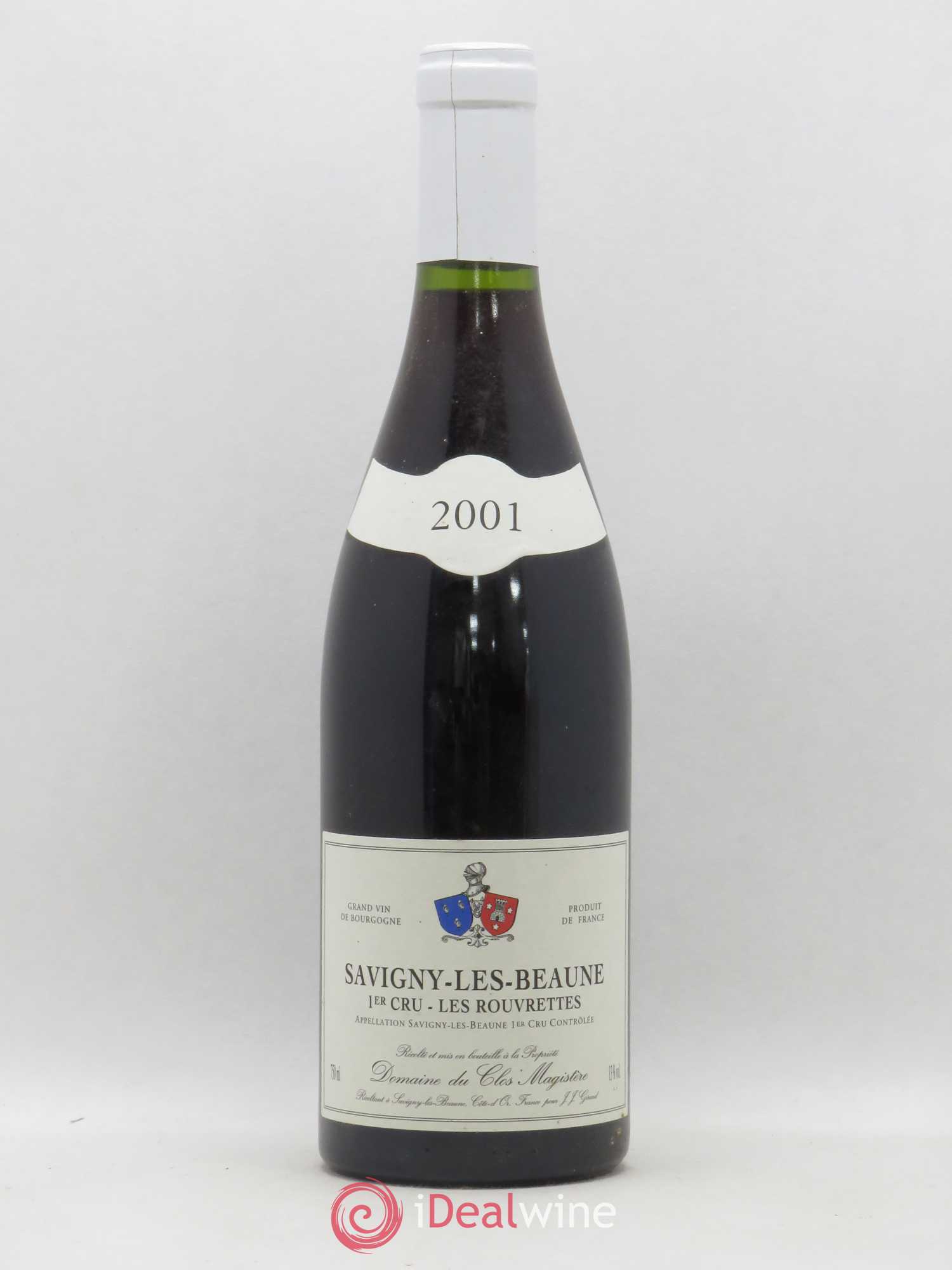 Savigny-lès-Beaune 1er Cru Les Rouvrettes Domaine du Clos Magistere 2001 - Posten von 1 Flasche - 0