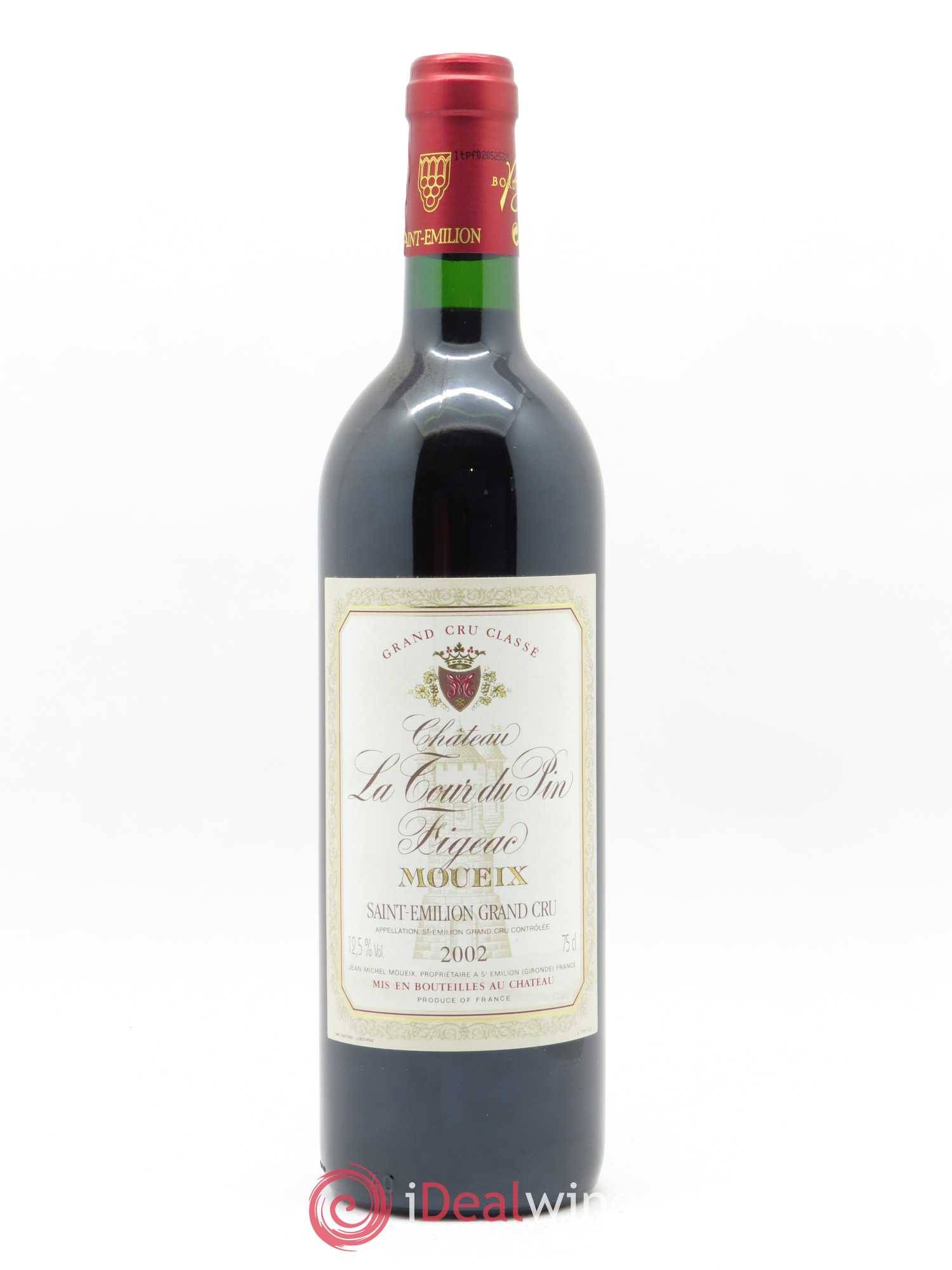Château la Tour du Pin Figeac 2002 - Lot de 1 bouteille - 0