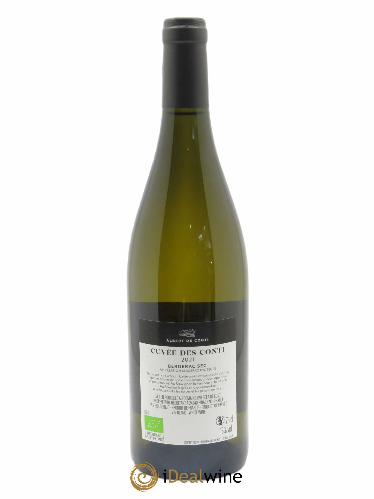 Bergerac Château Tour des Gendres Cuvée des Conti Famille de Conti 2021 - Lot of 1 bottle - 1