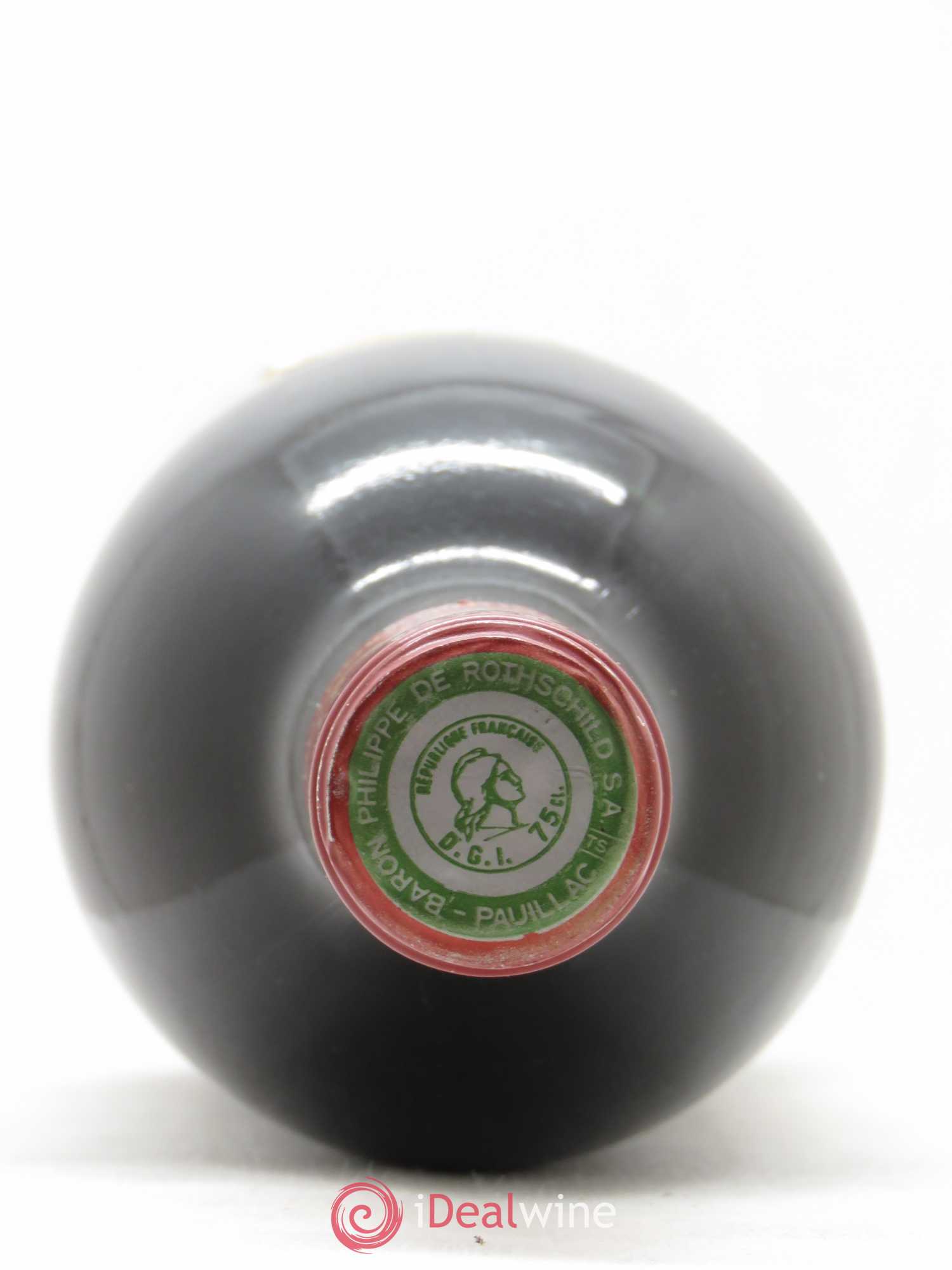 Château Mouton Rothschild 1er Grand Cru Classé 1984 - Lot de 3 bouteilles - 1