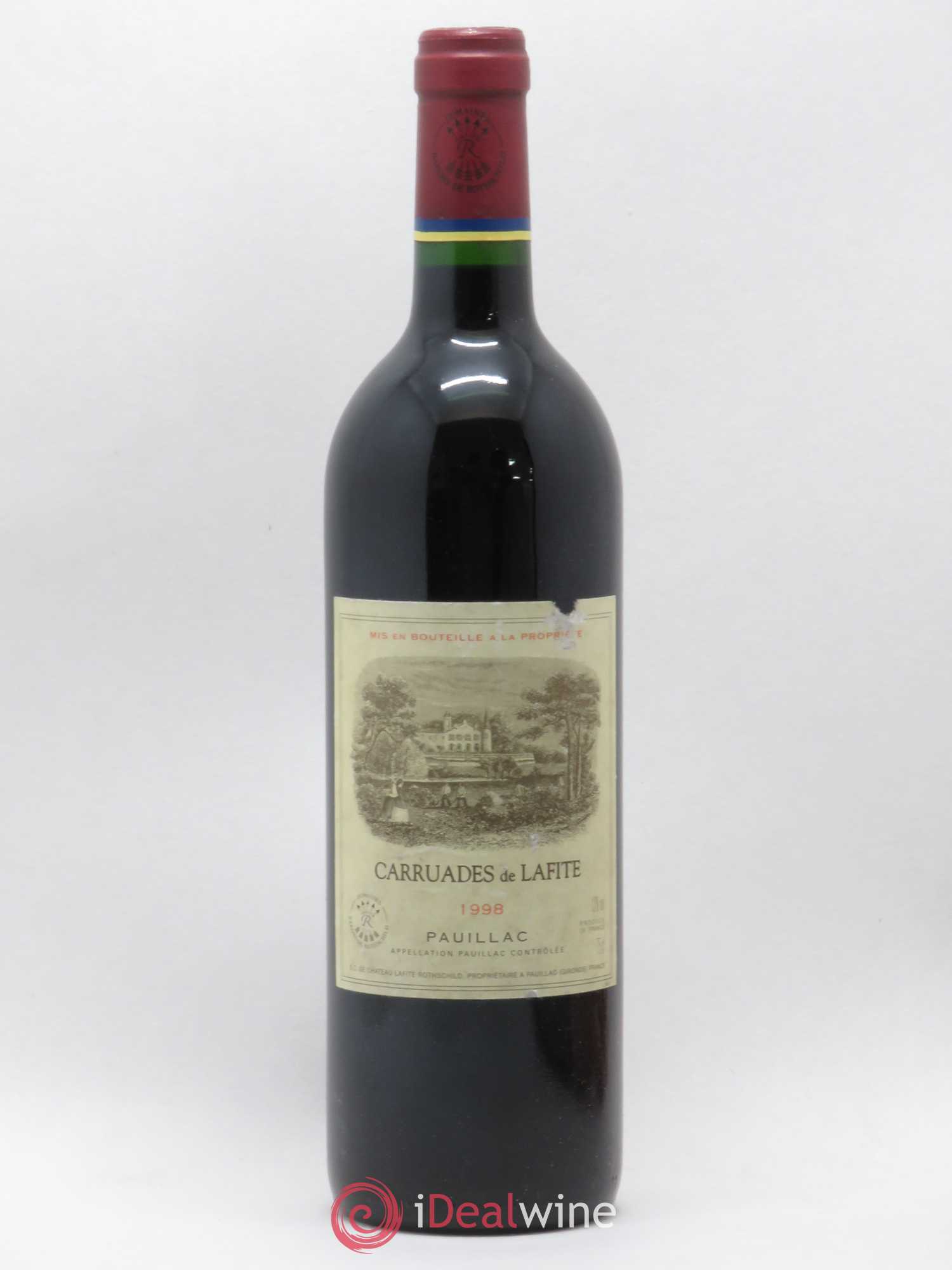 Carruades de Lafite Rothschild Second Vin 1998 - Lot de 1 bouteille - 0