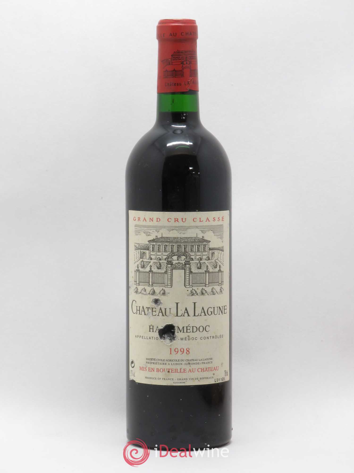 Château la Lagune 3ème Grand Cru Classé 1998 - Lot de 1 bouteille - 0