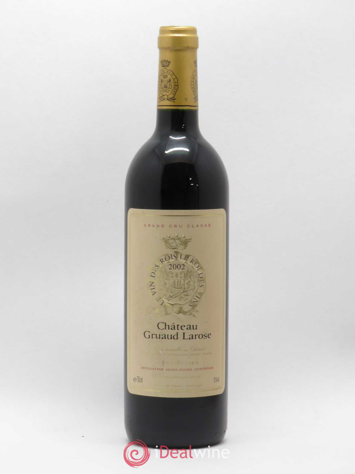 Château Gruaud Larose 2ème Grand Cru Classé 2002 - Lot de 1 bouteille - 0