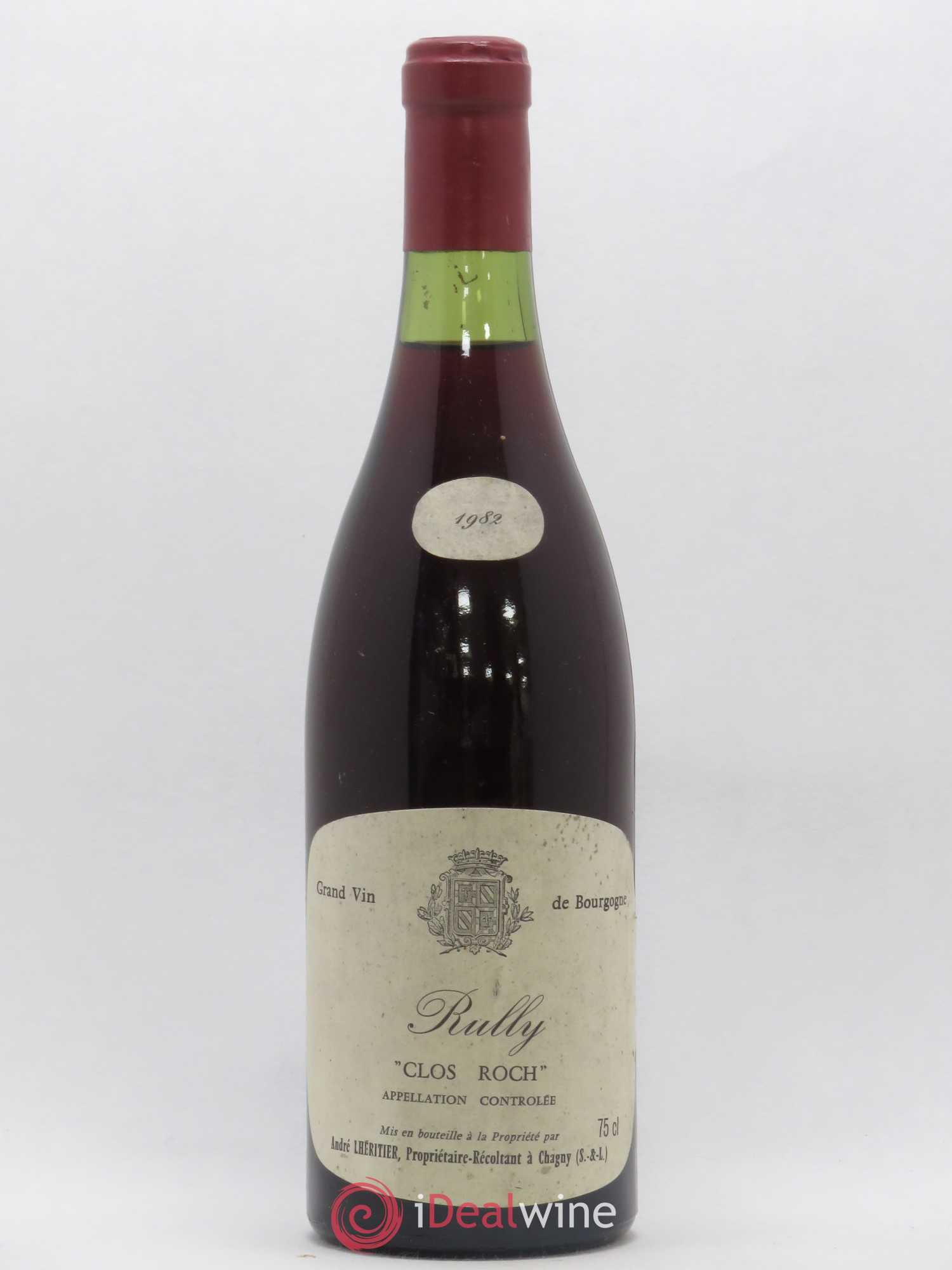 Rully Clos Roch André Lheritier 1982 - Lot of 1 bottle - 0