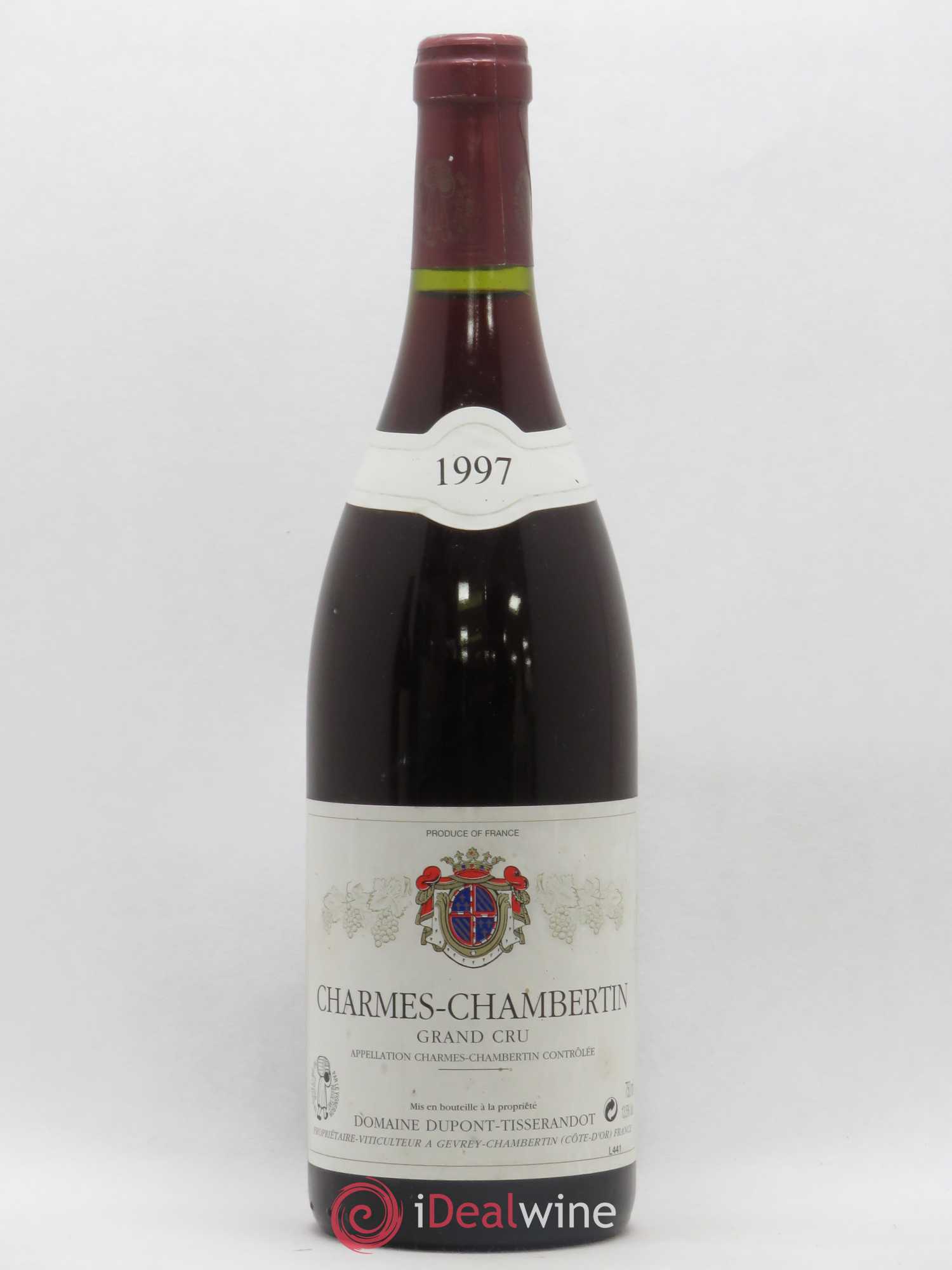 Charmes-Chambertin Grand Cru Dupont-Tisserandot (Domaine) 1997 - Lot de 1 bouteille - 0