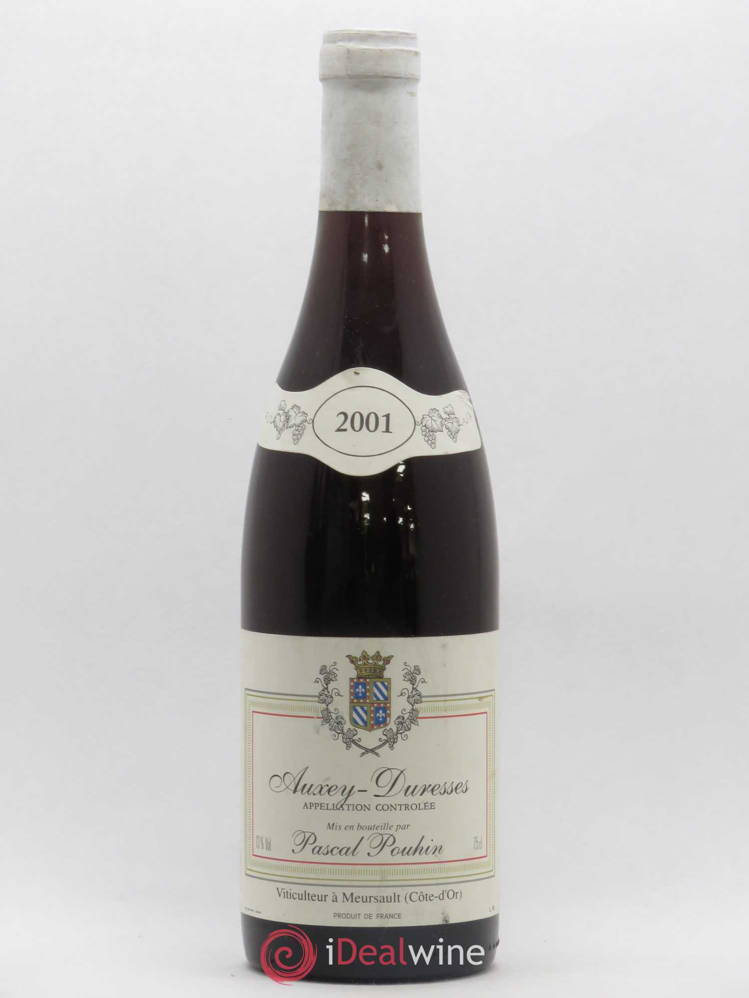 Auxey-Duresses Pascal Pouhin (sans prix de réserve) 2001 - Lot de 1 bouteille - 0