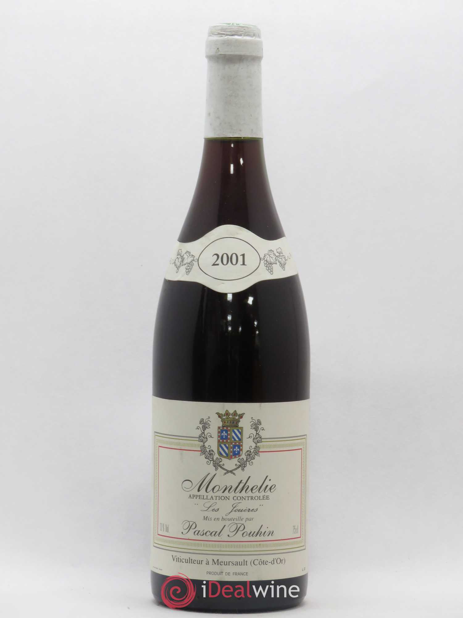 Monthélie Les Jouères Pascal Pouhin 2001 - Posten von 1 Flasche - 0