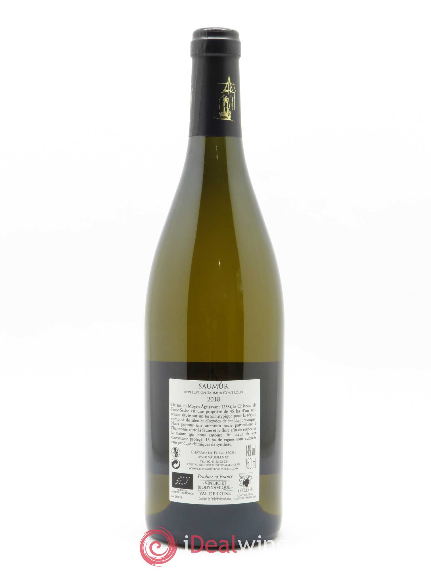 Saumur Arcane Château de Fosse-Sèche 2018 - Lot de 1 bouteille - 1
