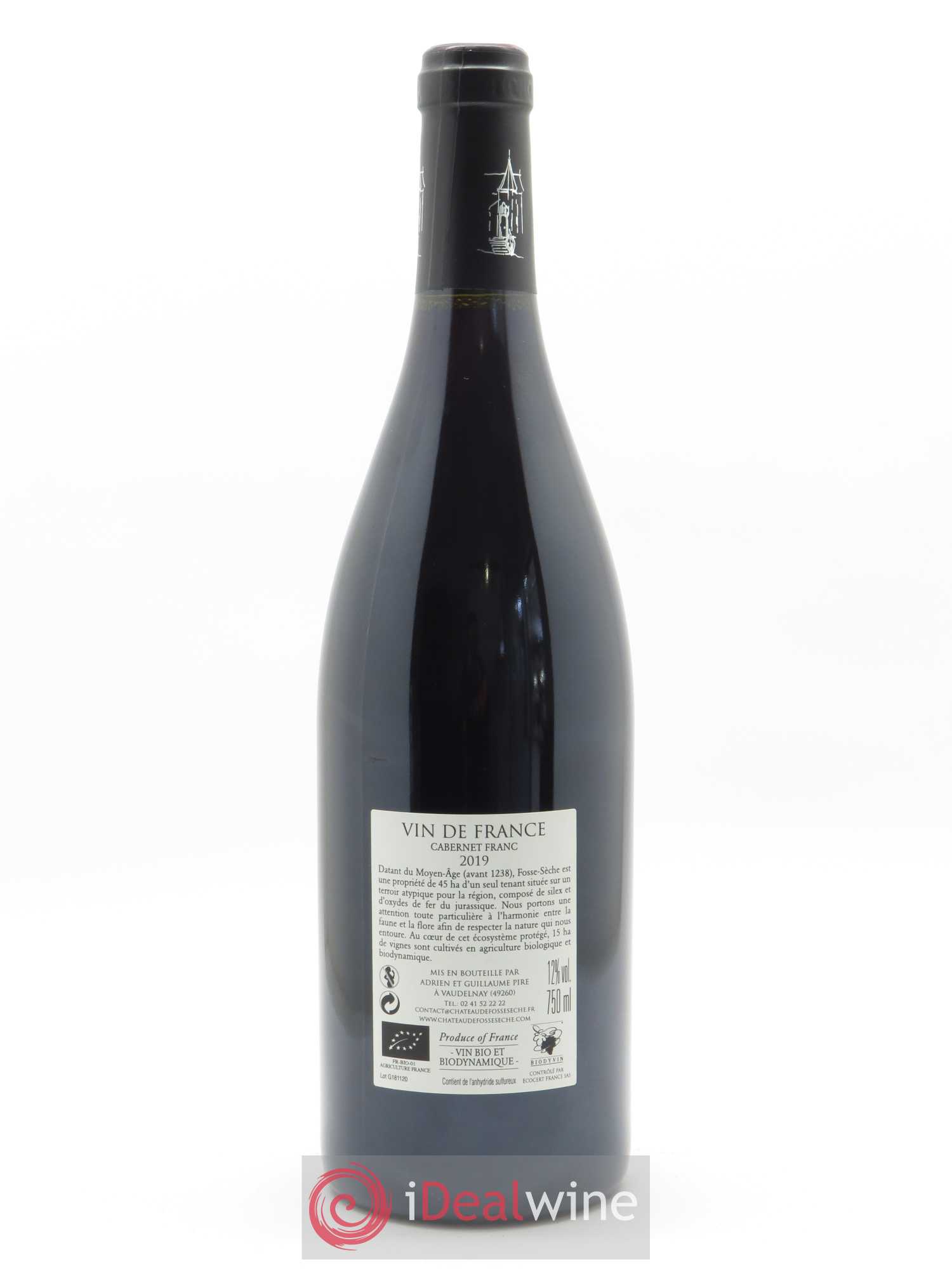 Vin de France Gondwana Château de Fosse-Sèche 2019 - Lot of 1 bottle - 1