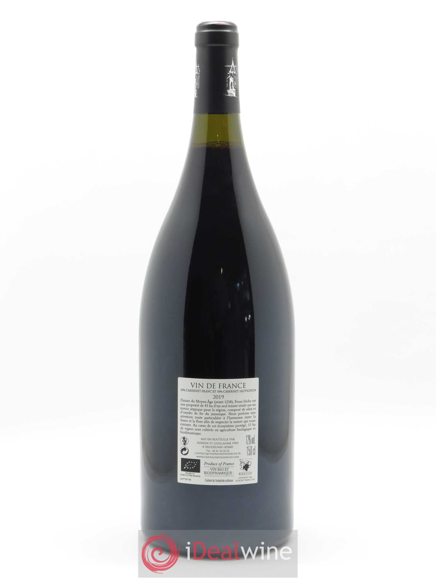Vin de France Pangée Château de Fosse-Sèche 2019 - Lot of 1 magnum - 1