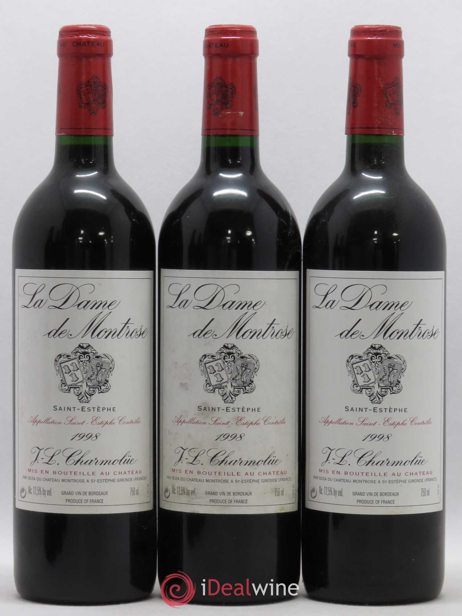 La Dame de Montrose Second Vin 1998 - Lot de 12 bouteilles - 3