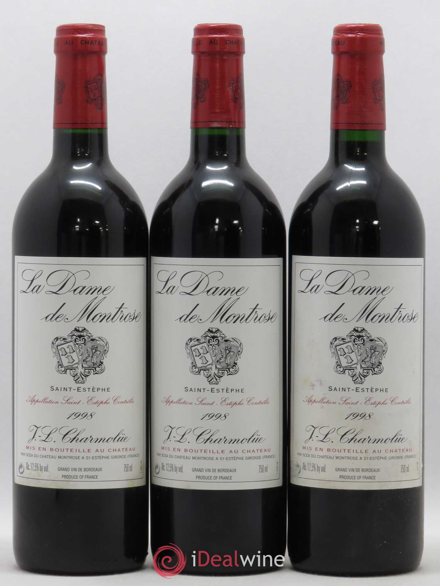 La Dame de Montrose Second Vin 1998 - Lot de 12 bouteilles - 4