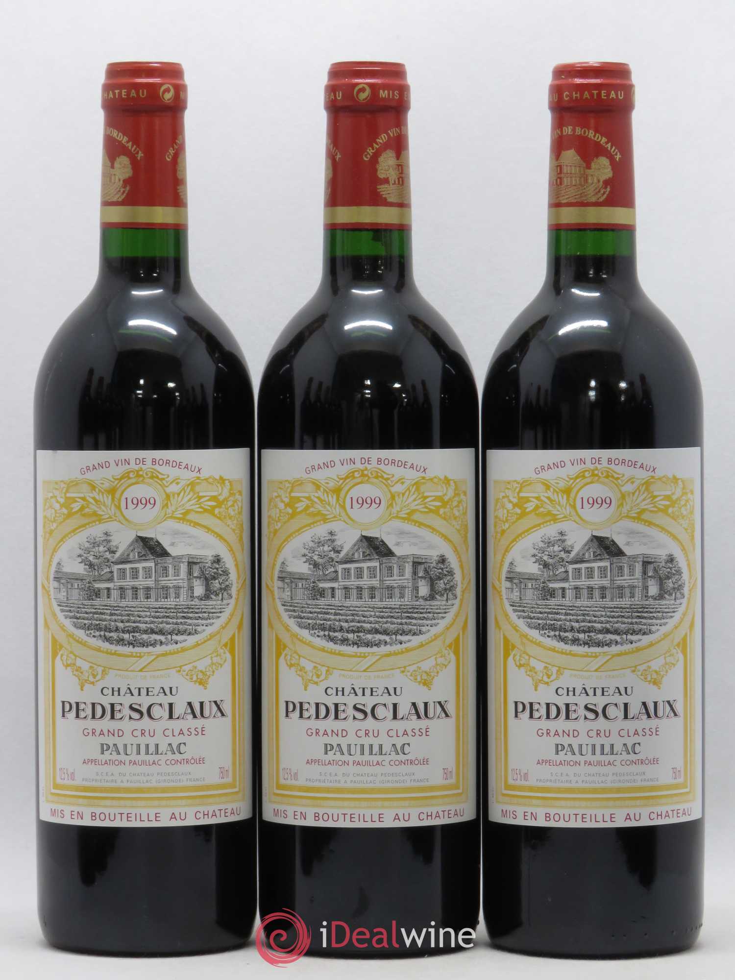 Château Pedesclaux 5ème Grand Cru Classé 1999 - Lot de 12 bouteilles - 1