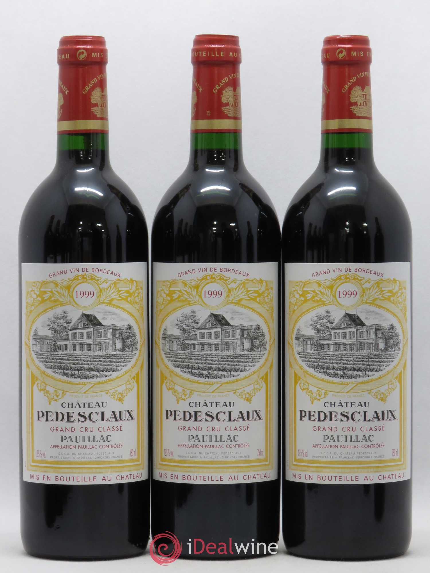 Château Pedesclaux 5ème Grand Cru Classé 1999 - Lot de 12 bouteilles - 2
