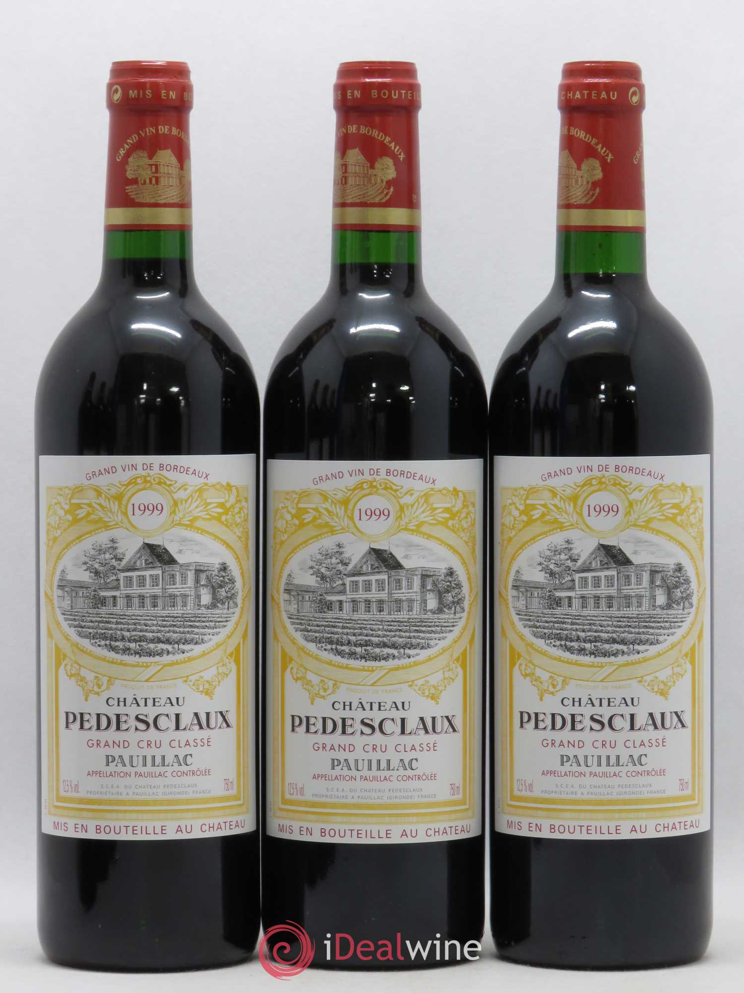 Château Pedesclaux 5ème Grand Cru Classé 1999 - Lot de 12 bouteilles - 3