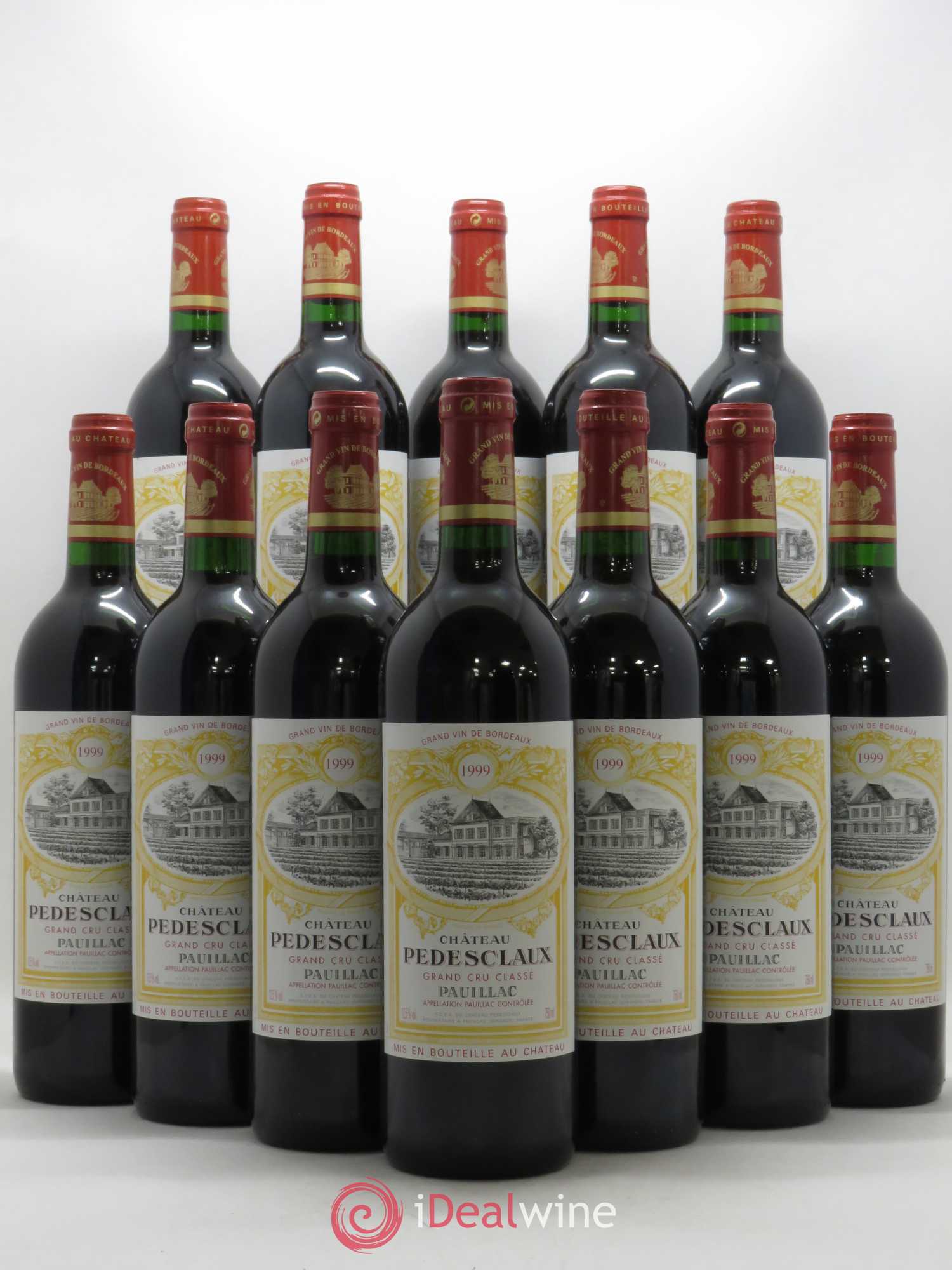 Château Pedesclaux 5ème Grand Cru Classé 1999 - Lot de 12 bouteilles - 0