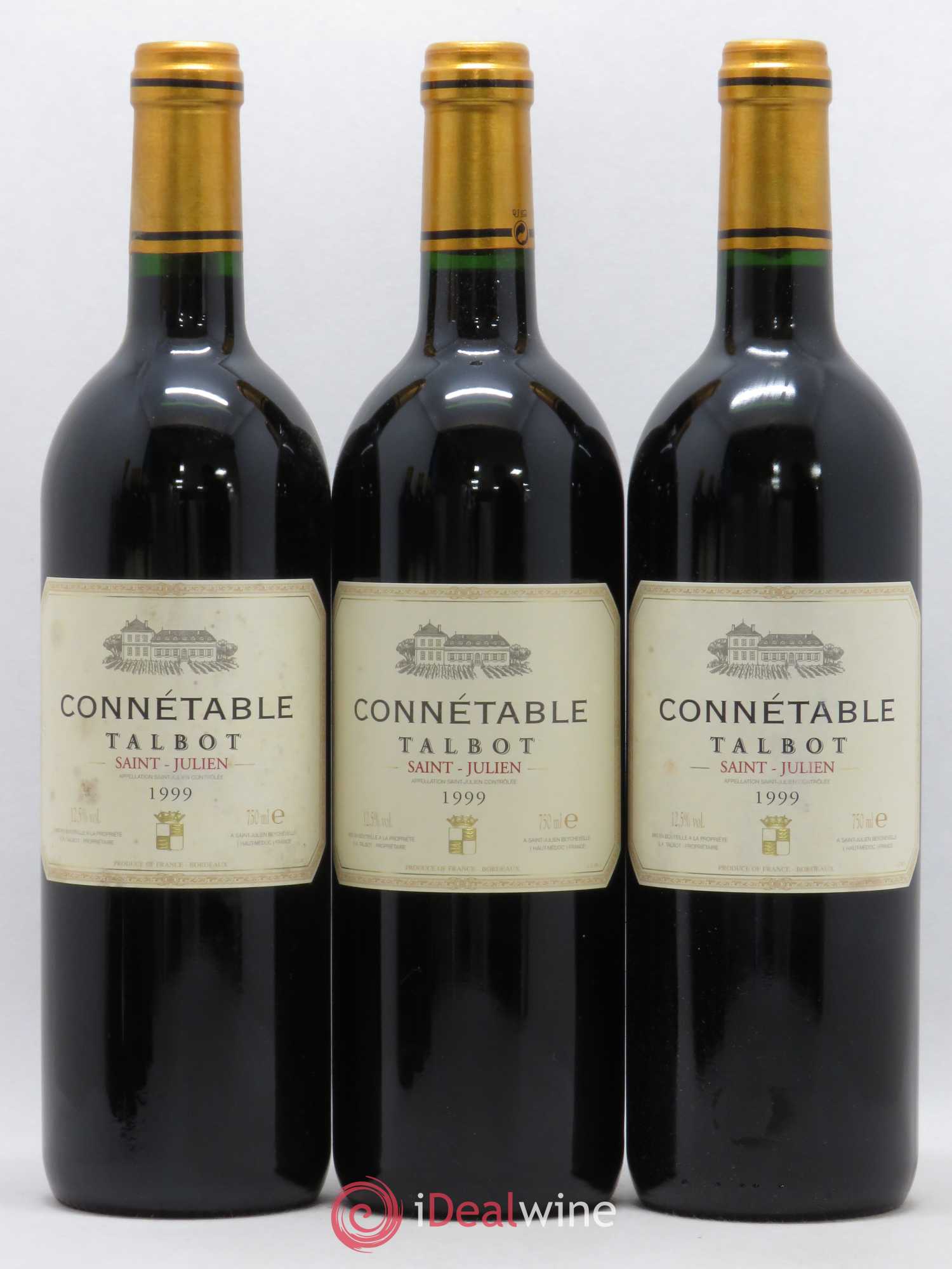 Connétable de Talbot Second Vin 1999 - Lot de 6 bouteilles - 2