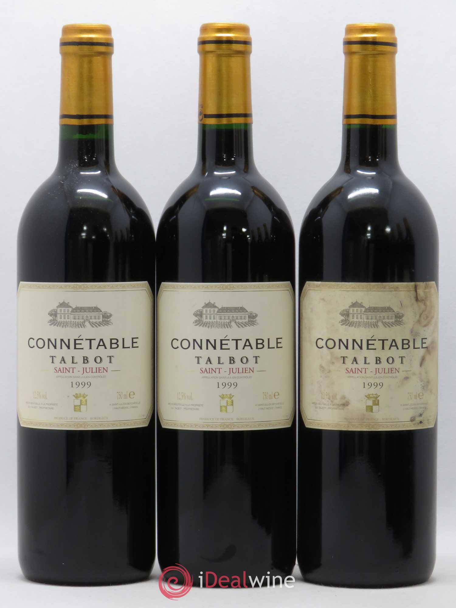 Connétable de Talbot Second Vin 1999 - Lot de 6 bouteilles - 1