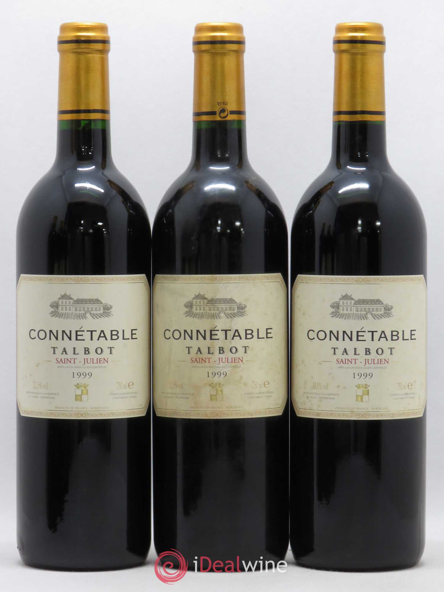 Connétable de Talbot Second Vin 1999 - Lot de 6 bouteilles - 2