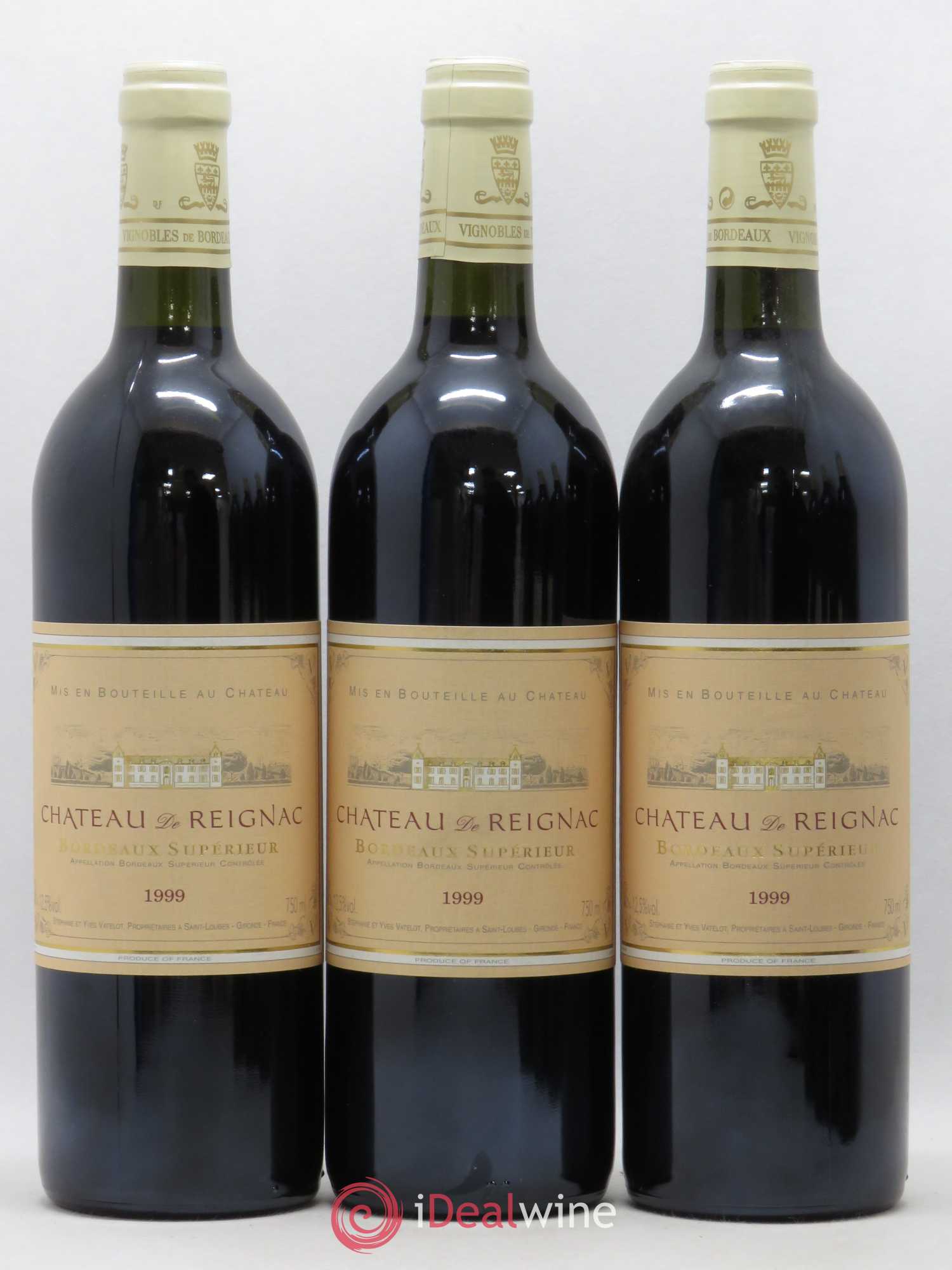 Château de Reignac Second Vin (sans prix de réserve) 1999 - Lot de 6 bouteilles - 1