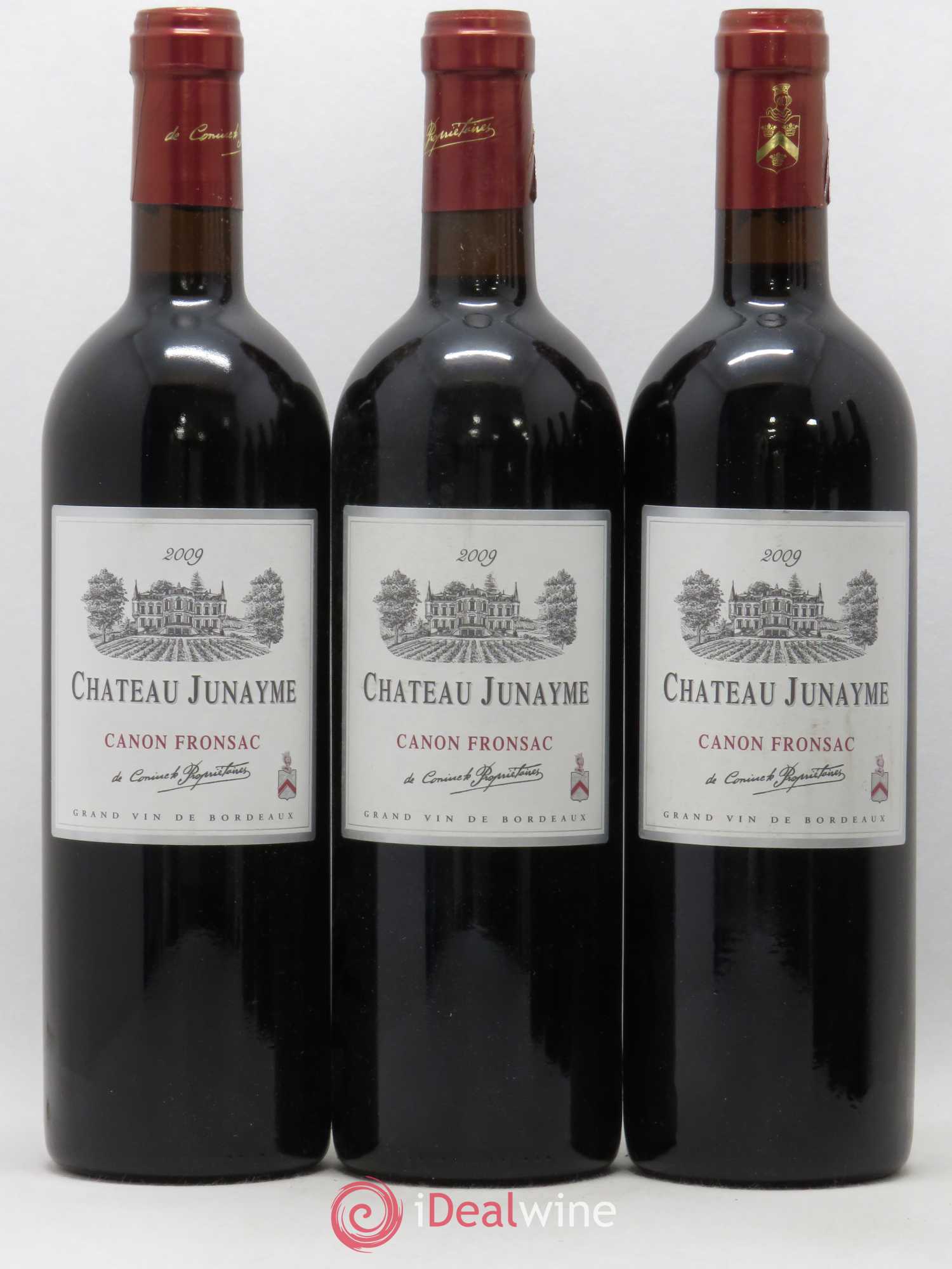Canon-Fronsac Château Junayme 2009 - Lot de 6 bouteilles - 1