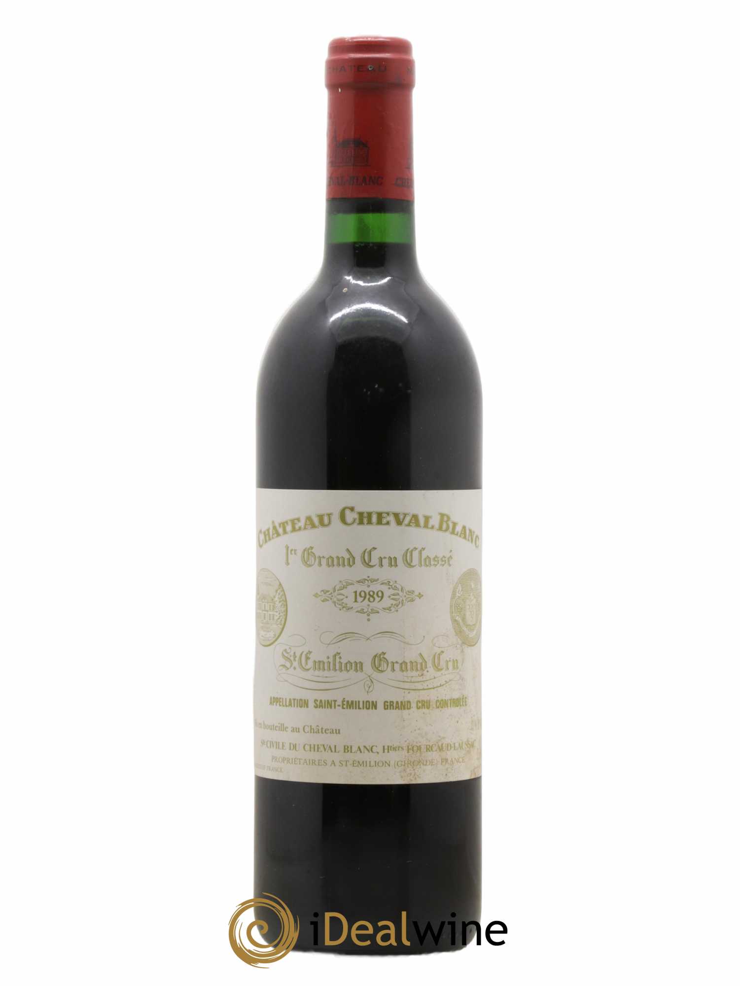 Château Cheval Blanc 1er Grand Cru Classé A 1989 - Lot de 1 bouteille - 0