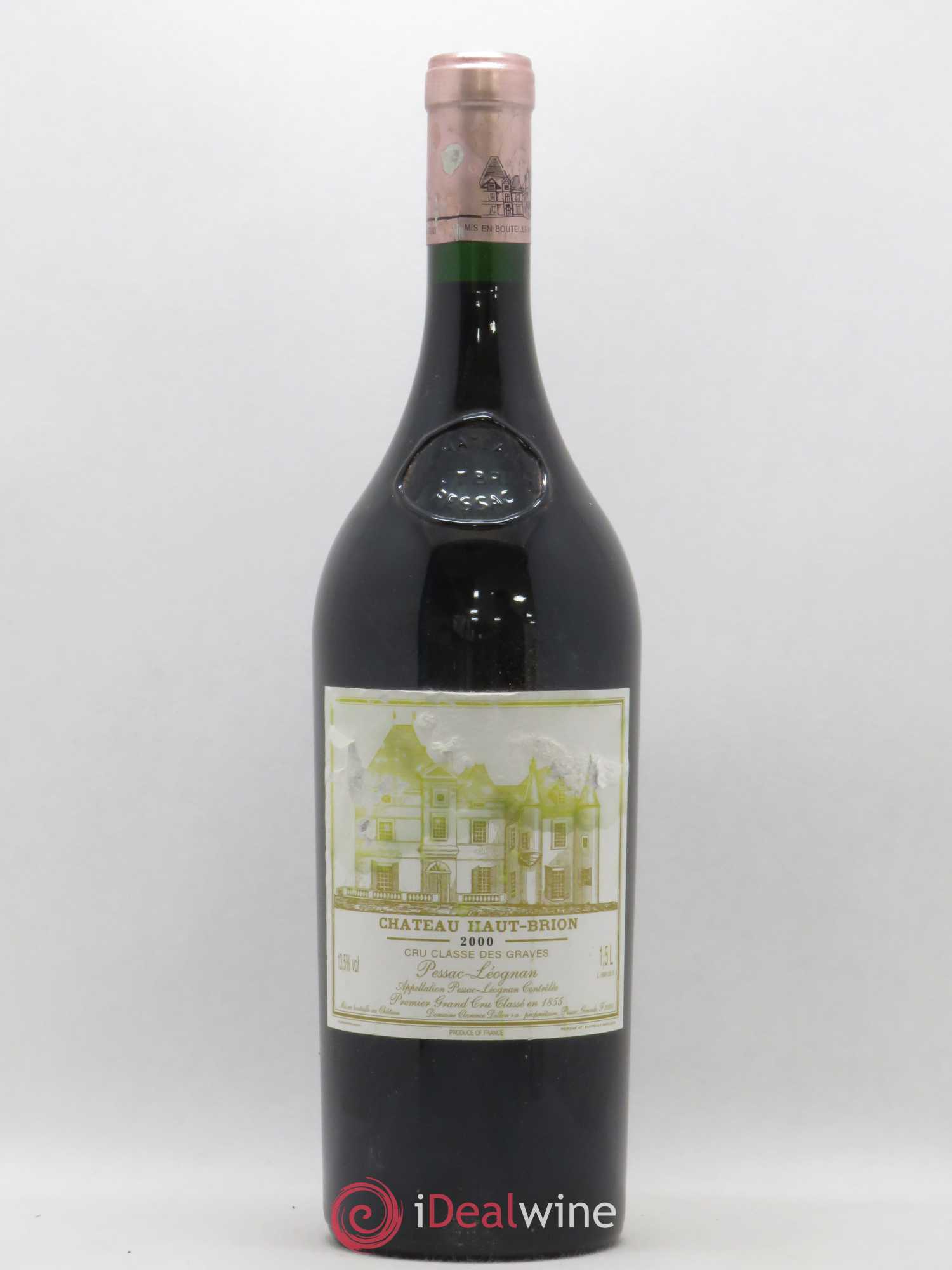 Château Haut Brion 1er Grand Cru Classé 2000 - Lot de 1 magnum - 0