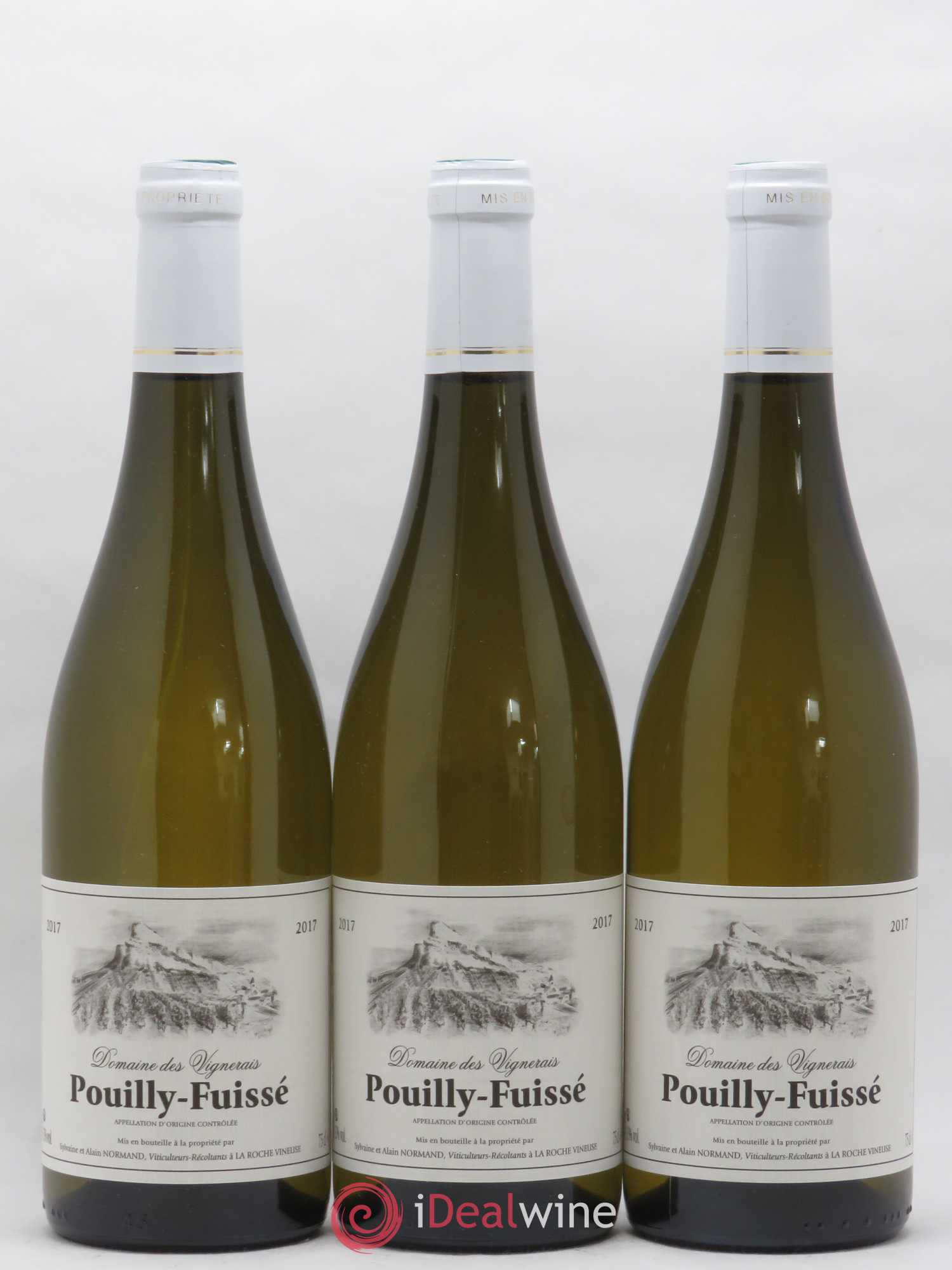 Pouilly-Fuissé Domaine Des Vignerais 2017 - Lot de 6 bouteilles - 1