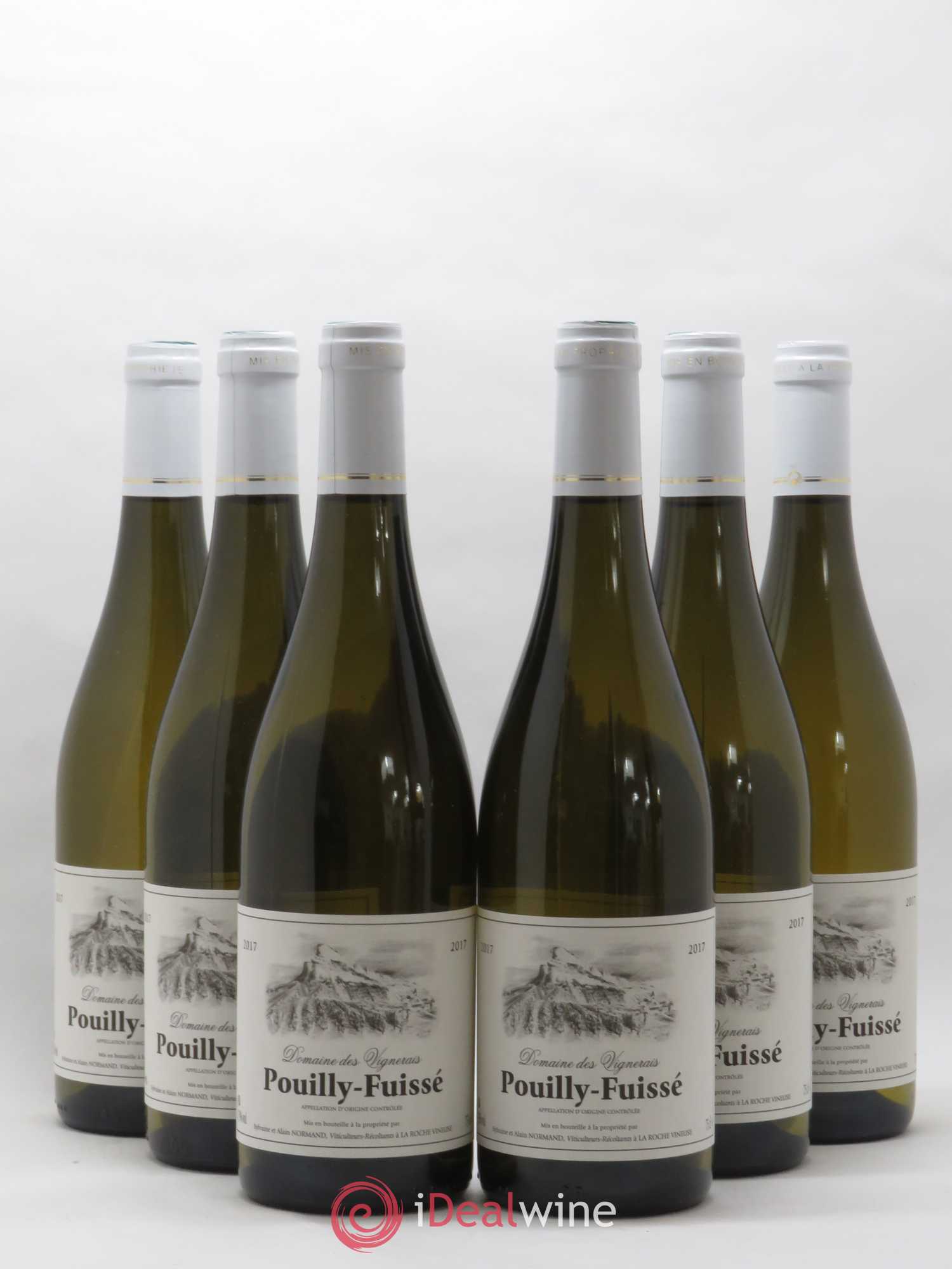 Pouilly-Fuissé Domaine Des Vignerais 2017 - Lot de 6 bouteilles - 0