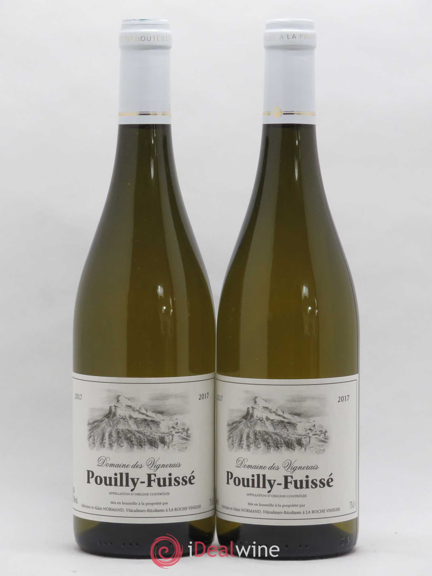Pouilly-Fuissé Domaine Des Vignerais 2017 - Lot de 2 bouteilles - 0