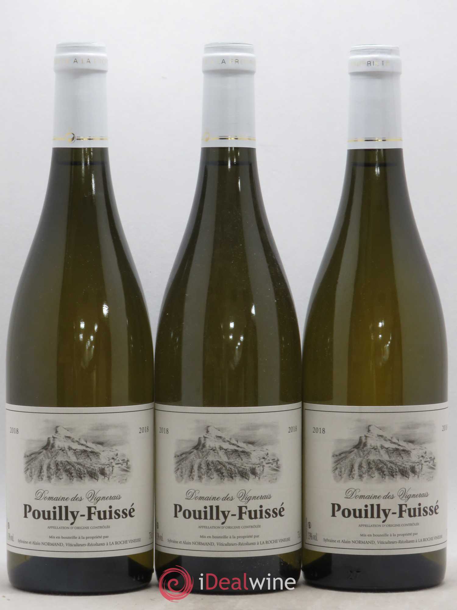 Pouilly-Fuissé Domaine des Vignerais 2018 - Lot de 6 bouteilles - 2