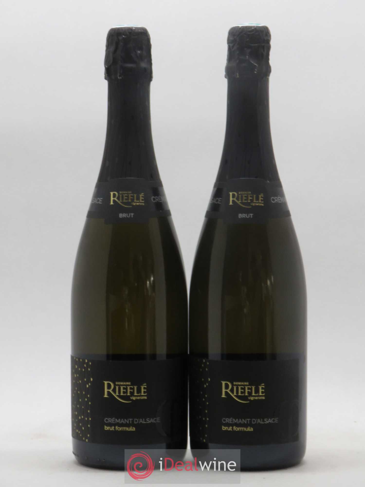 Crémant d'Alsace Brut Formula Domaine Rieflé (no reserve) - Lot of 2 bottles - 0
