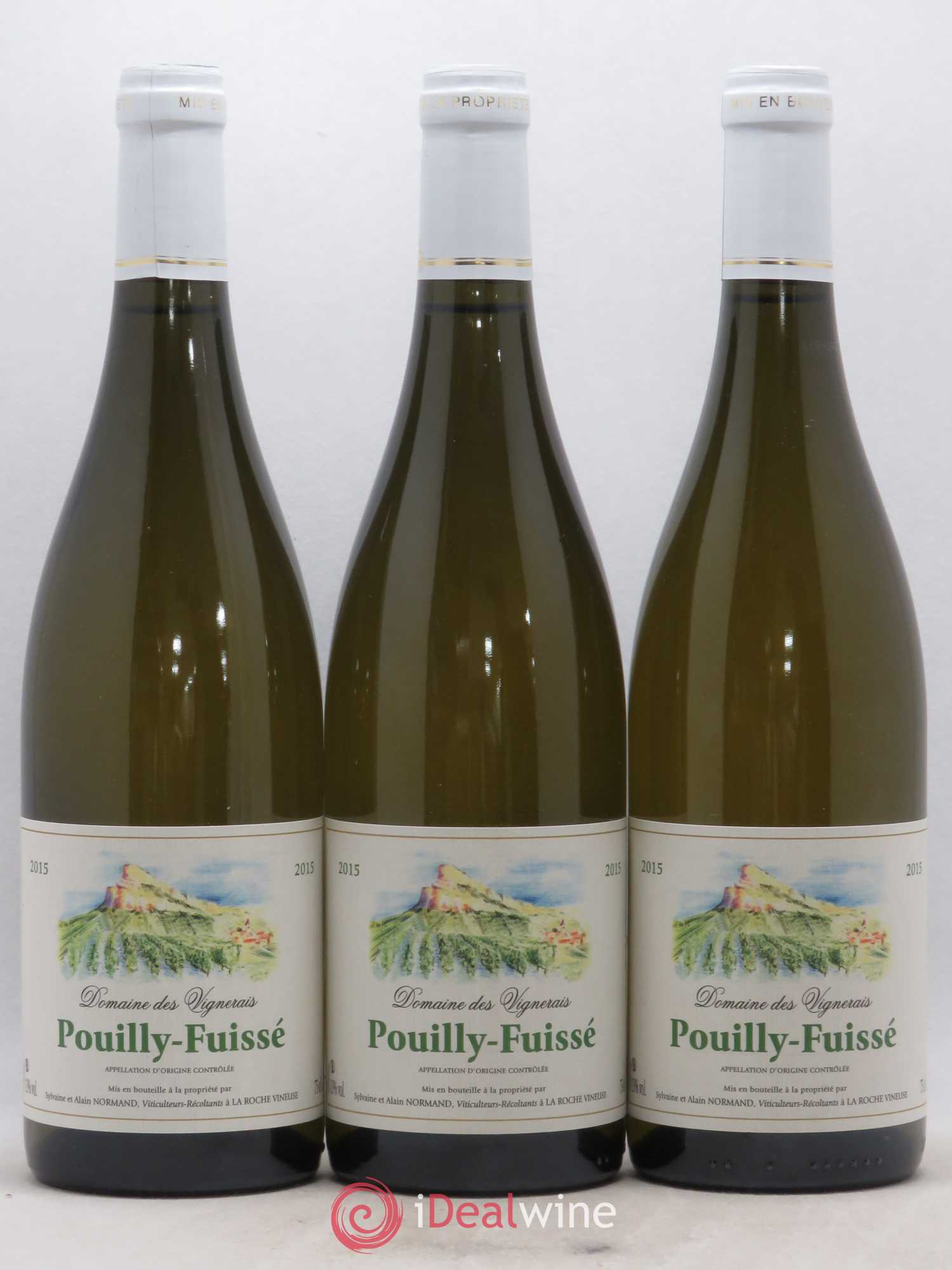 Pouilly-Fuissé Domaine des Vignerais 2015 - Lot de 12 bouteilles - 2