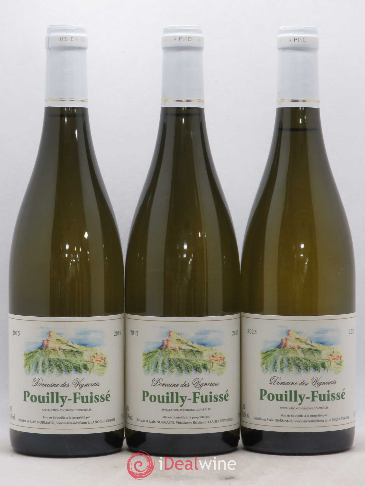 Pouilly-Fuissé Domaine des Vignerais 2015 - Lot de 12 bouteilles - 3