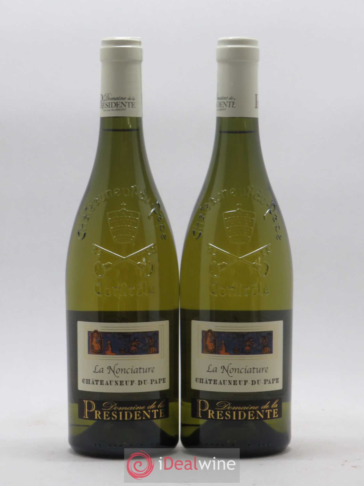 Châteauneuf-du-Pape La Nonciature Domaine de la Présidente 2017 - Posten von 2 Flaschen - 0