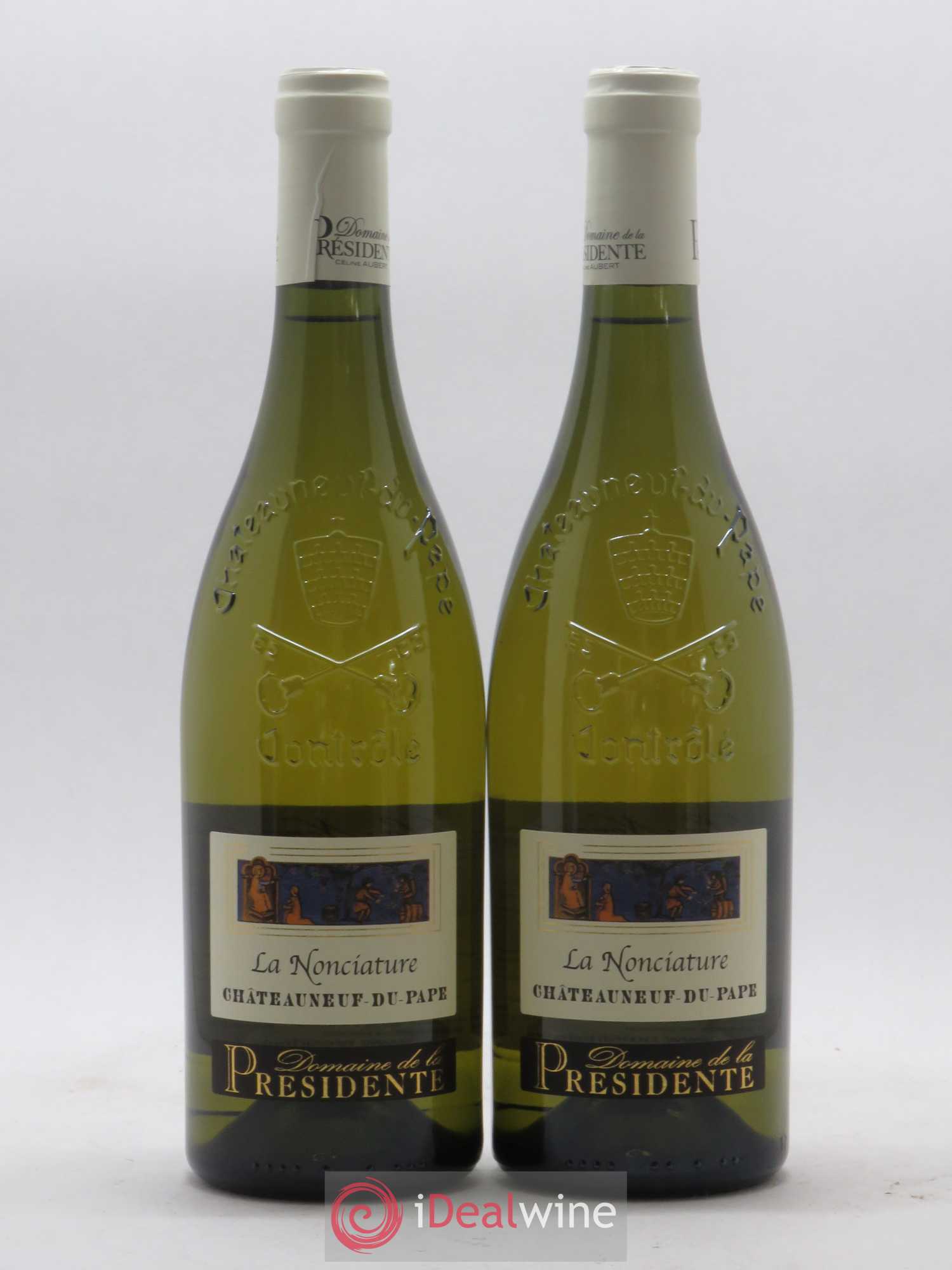 Châteauneuf-du-Pape La Nonciature Domaine de la Présidente 2017 - Posten von 2 Flaschen - 0