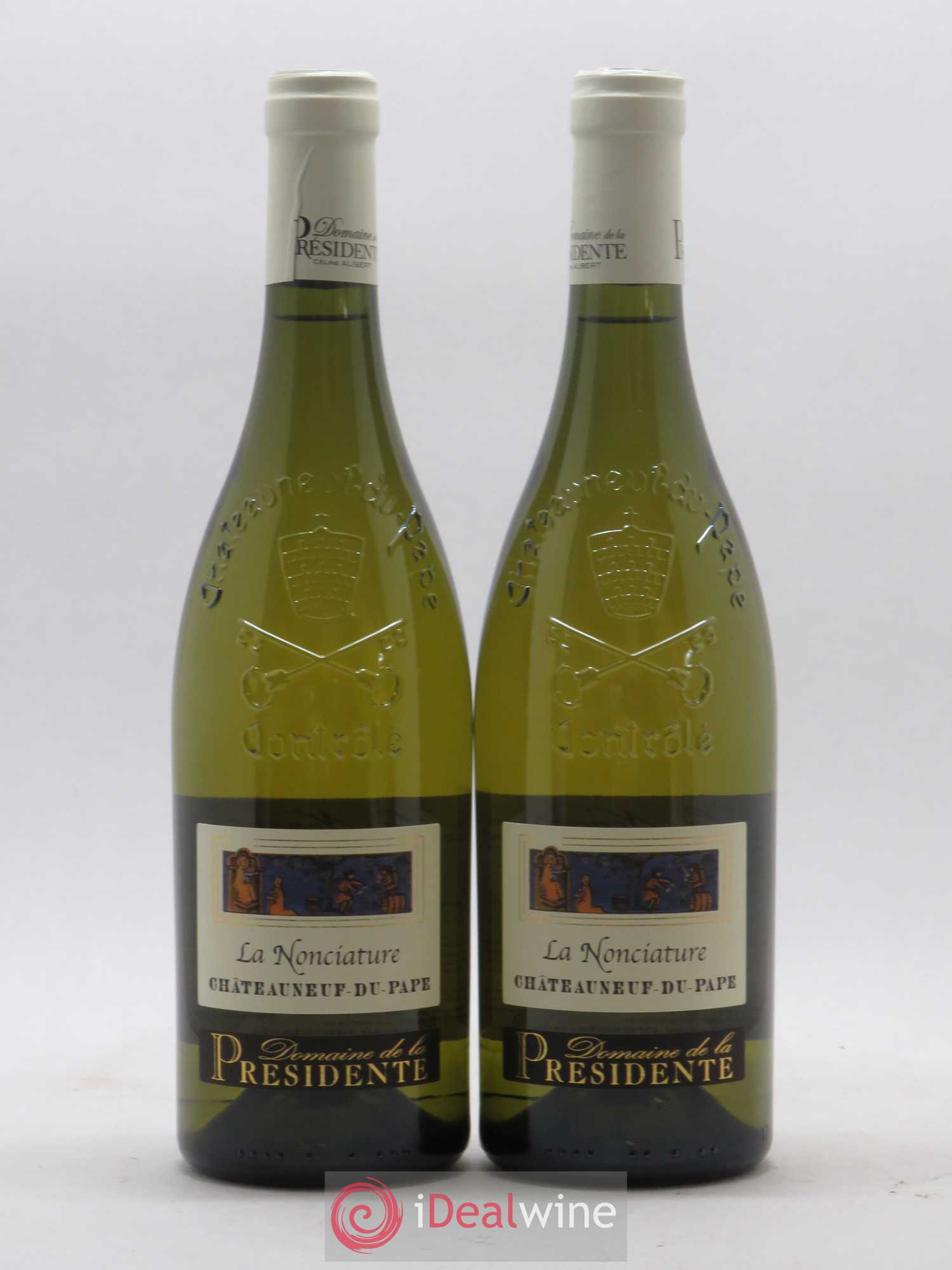 Châteauneuf-du-Pape La Nonciature Domaine de la Présidente 2017 - Posten von 2 Flaschen - 0