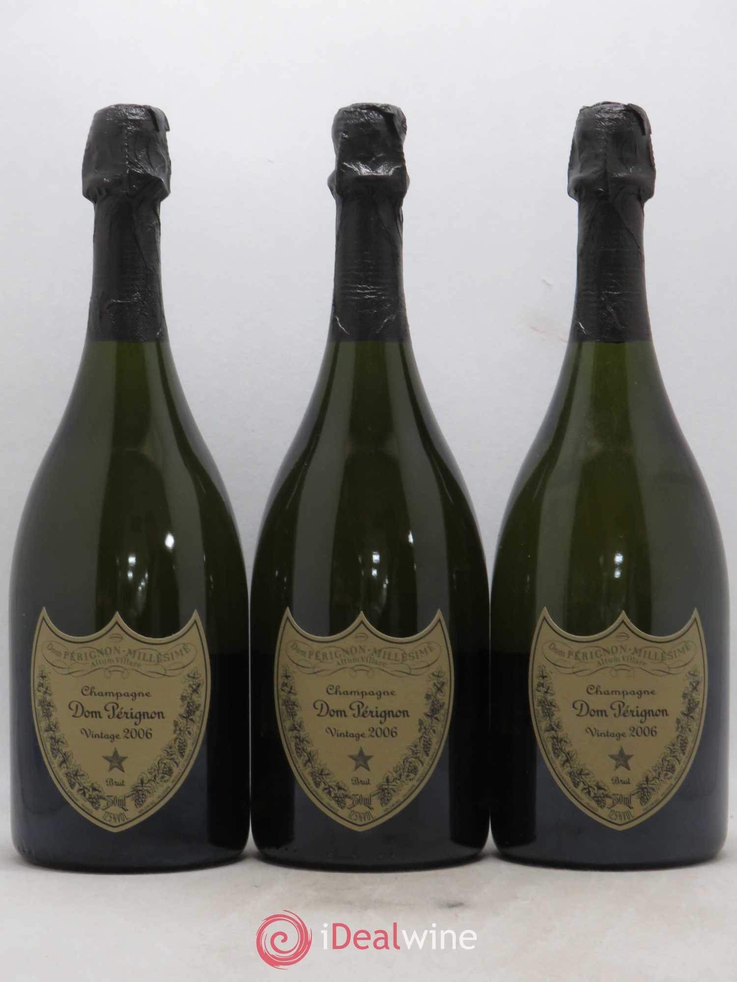 Brut Dom Pérignon 2006 - Lot de 3 bouteilles - 0