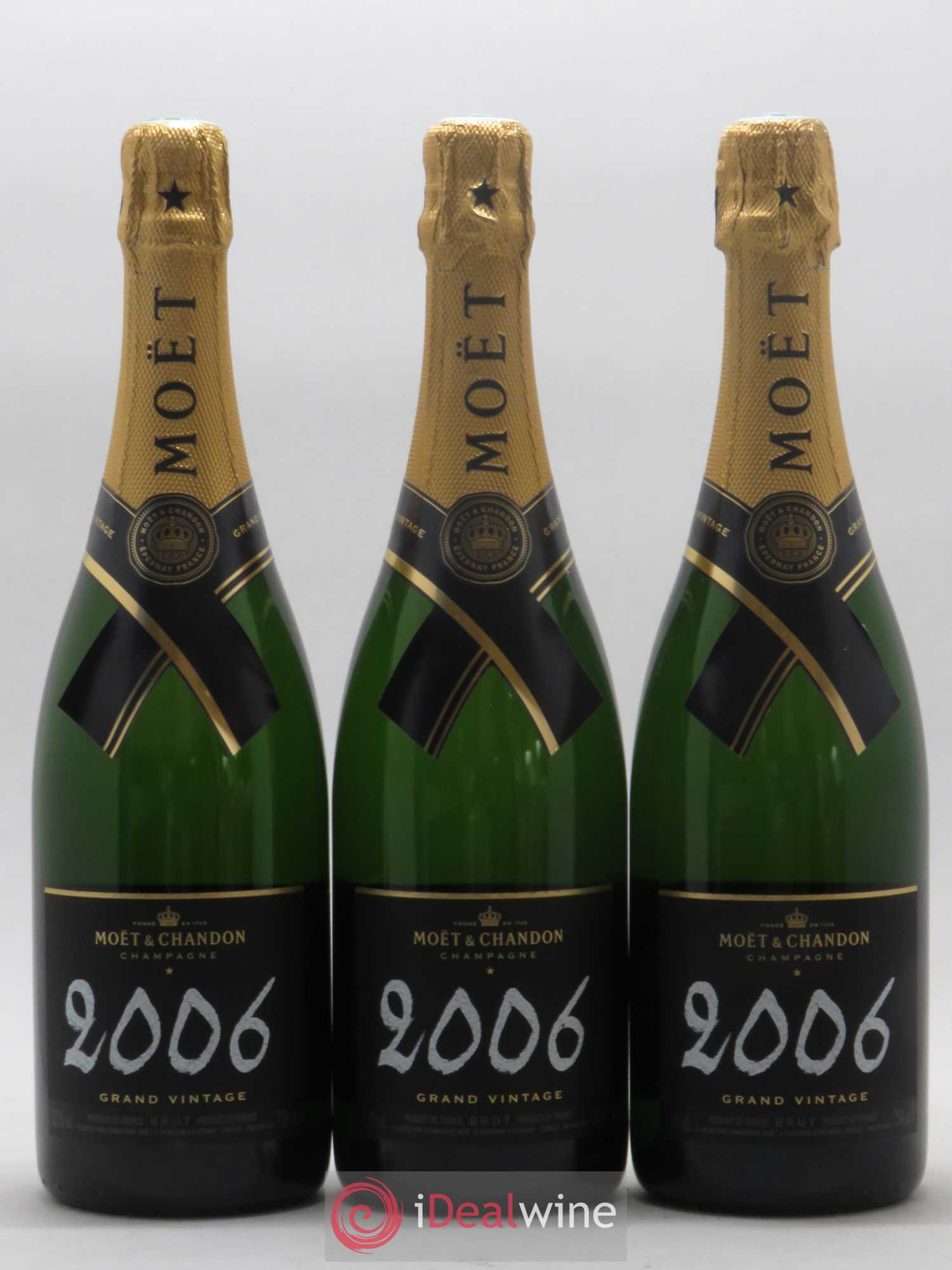 Grand Vintage Moët et Chandon 2006 - Lot de 3 bouteilles - 0