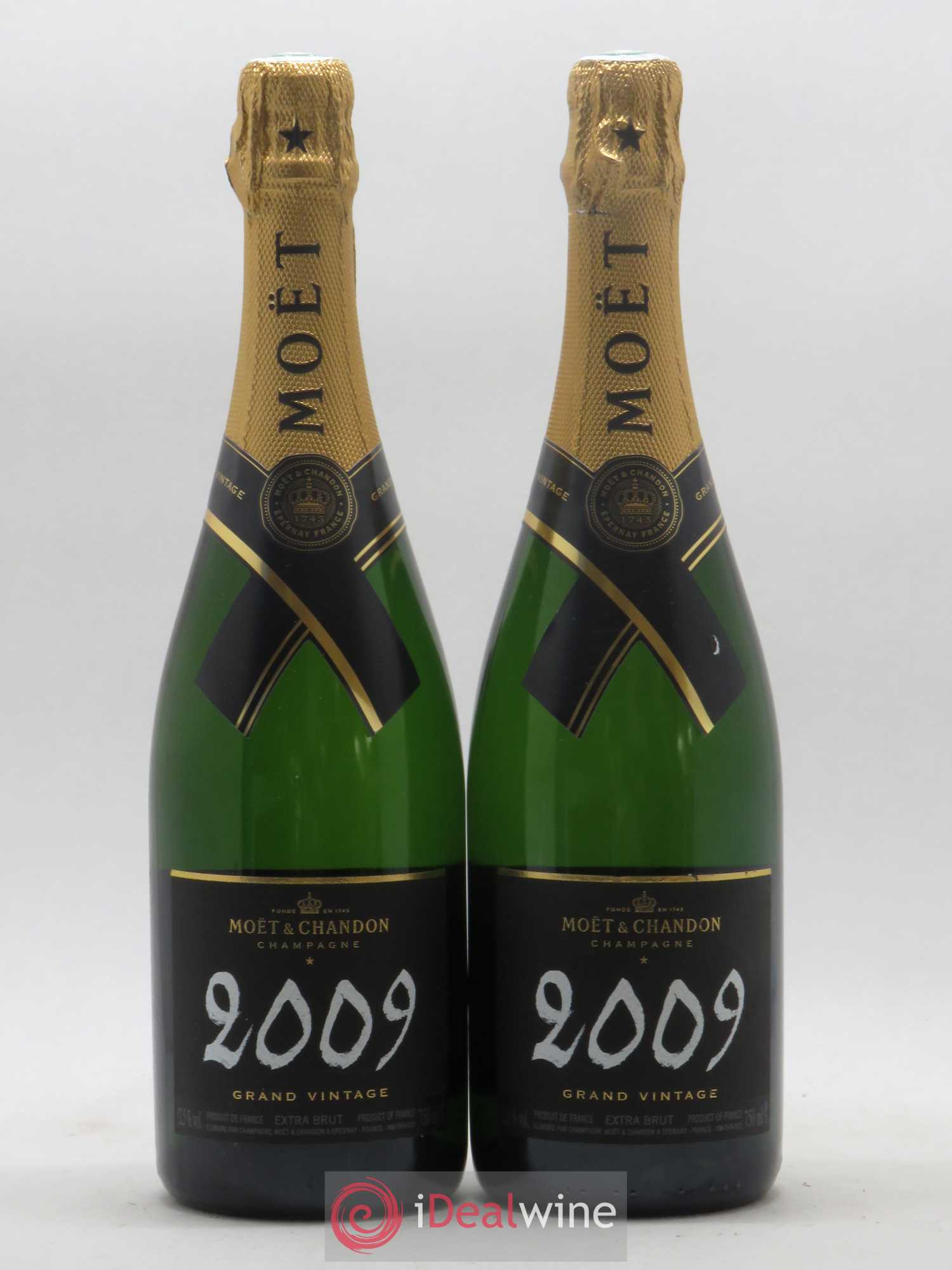 Grand Vintage Moët et Chandon 2009 - Lot de 2 bouteilles - 0