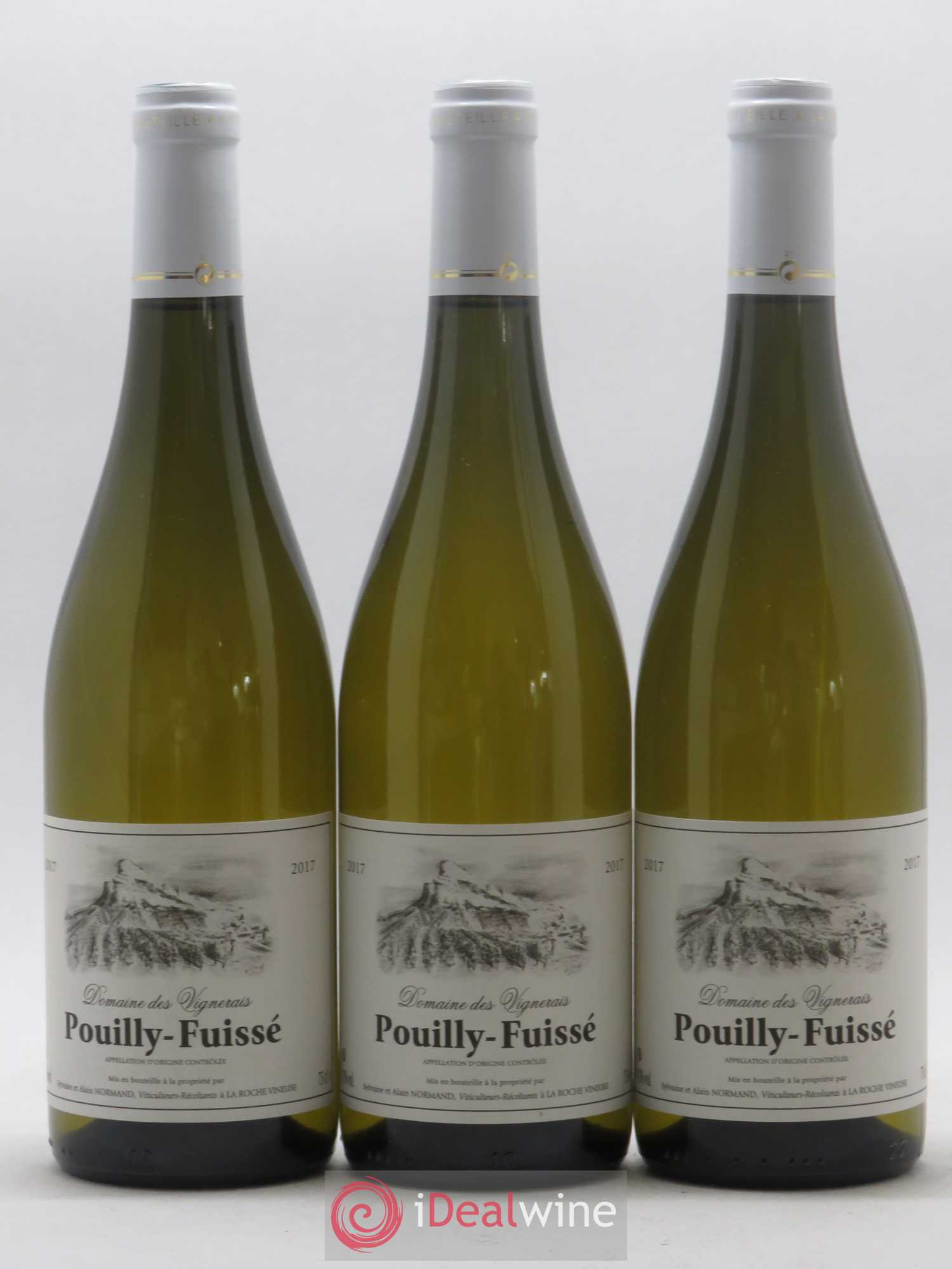 Pouilly-Fuissé Domaine des Vignerais 2017 - Lot de 6 bouteilles - 1