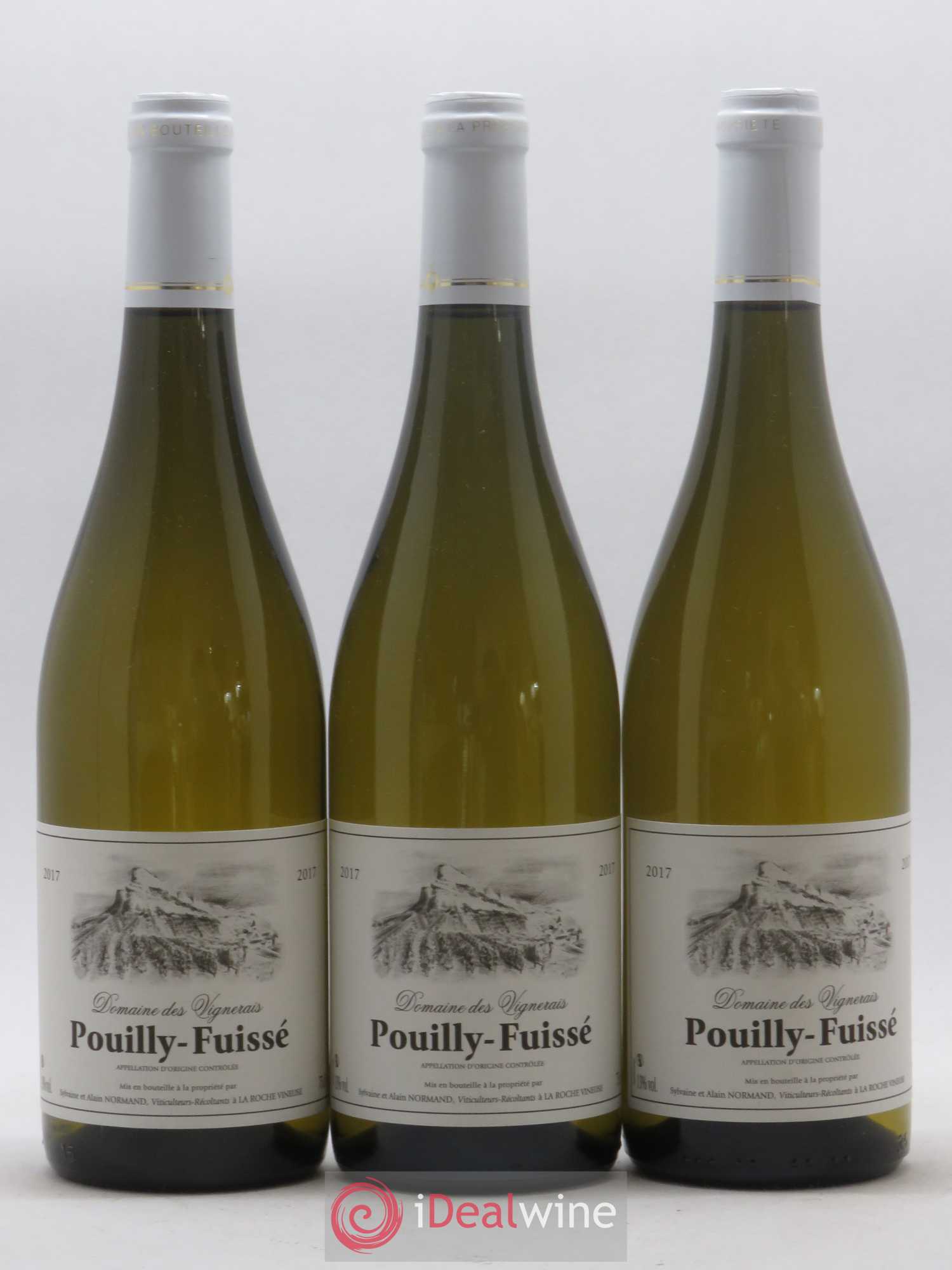 Pouilly-Fuissé Domaine des Vignerais 2017 - Lot de 6 bouteilles - 1