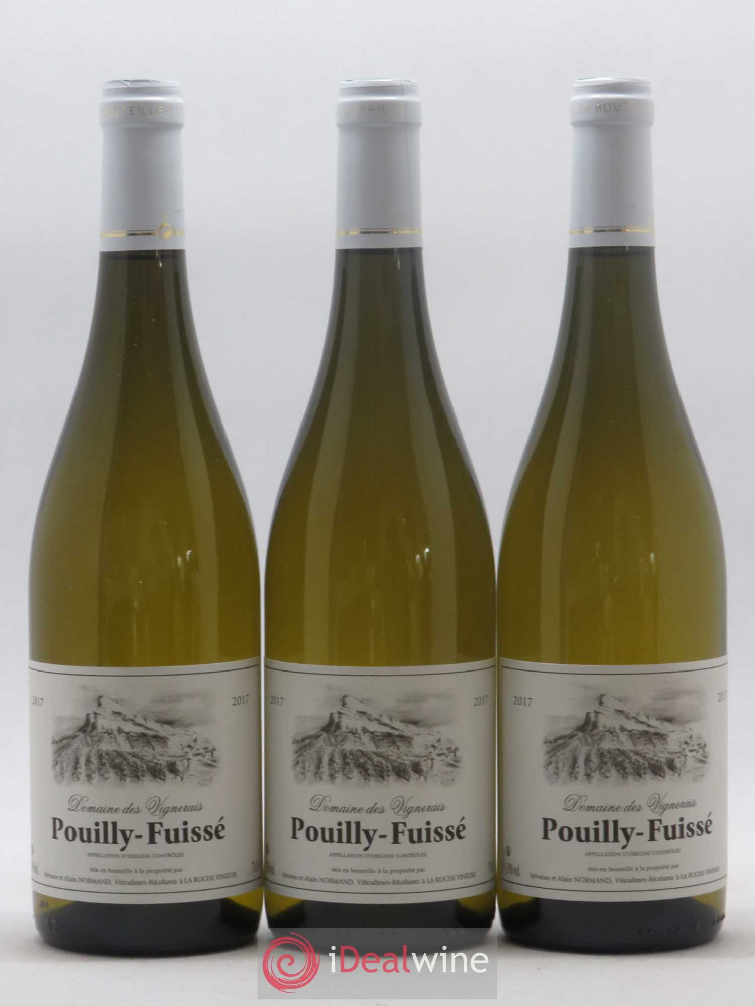 Pouilly-Fuissé Domaine des Vignerais 2017 - Lot de 6 bouteilles - 2